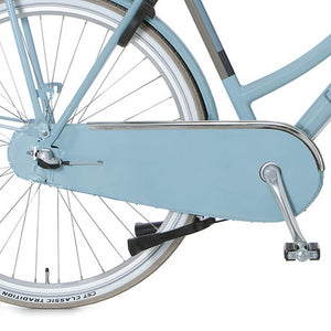 Cortina kettingkast lakdoek U4 pastel turquoise 3v - AE-trading