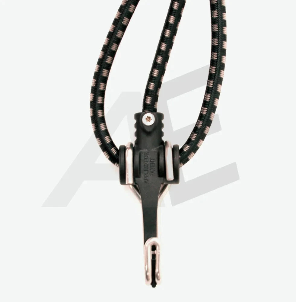 Cortina snelbinder haak Jakarta zwart/antraciet - AE-trading