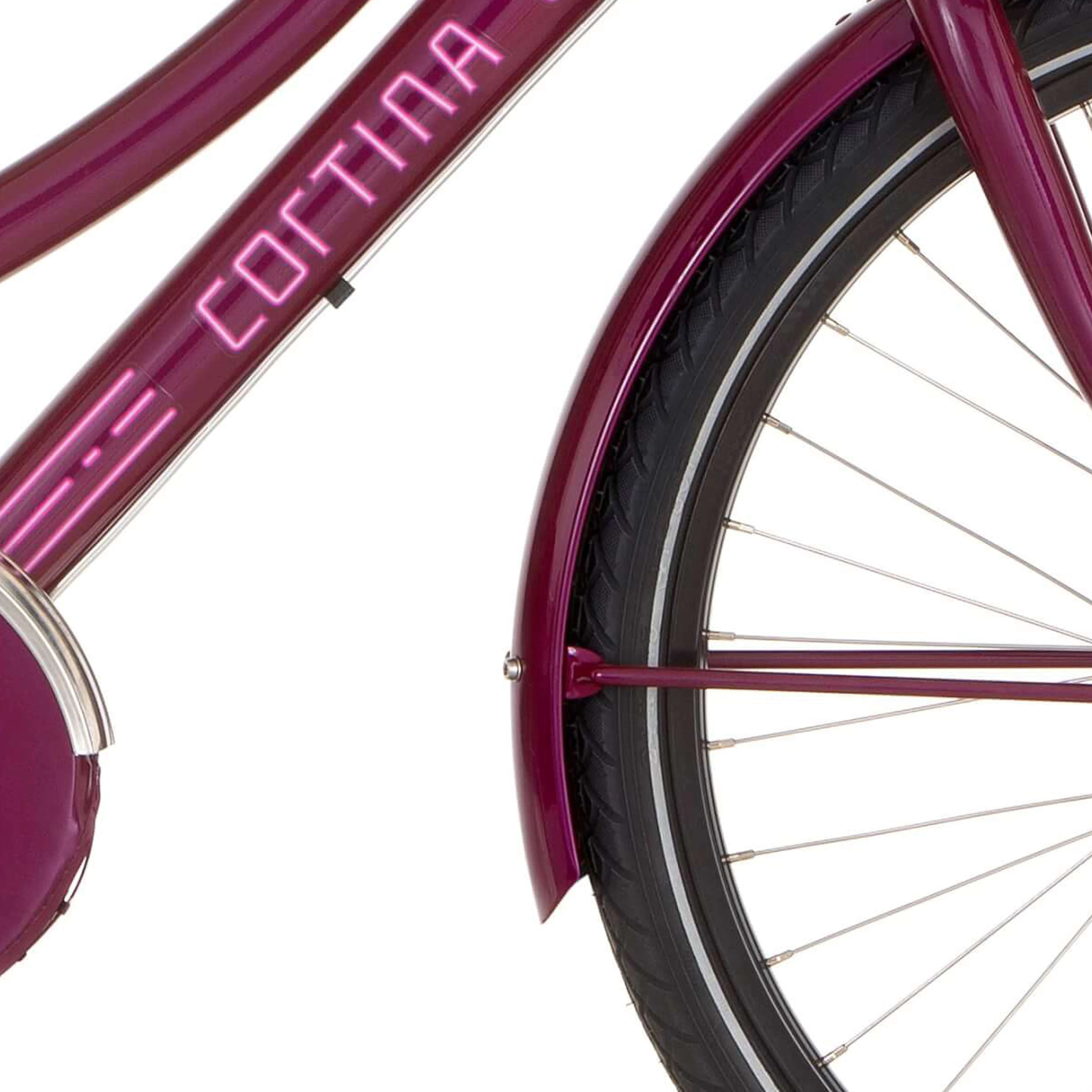 Cortina spatbord voor 26 U4 carmen violet - AE-trading