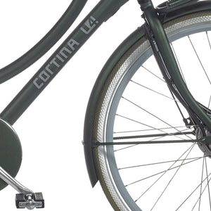 Cortina spatbord voor 28 E-U4 hunter green matt - AE-trading