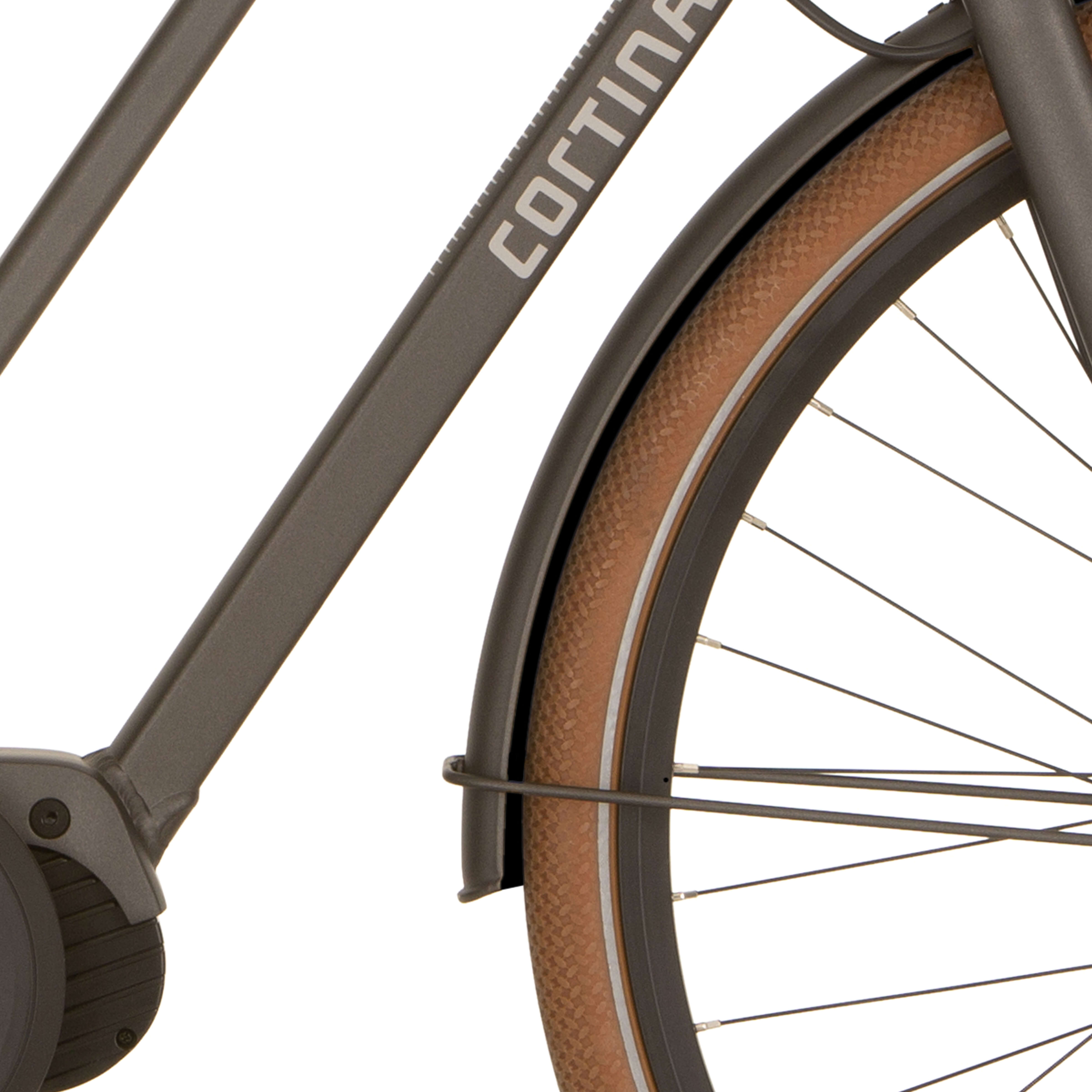 Cortina spatbord voor 28 Foss iron black matt - AE-trading