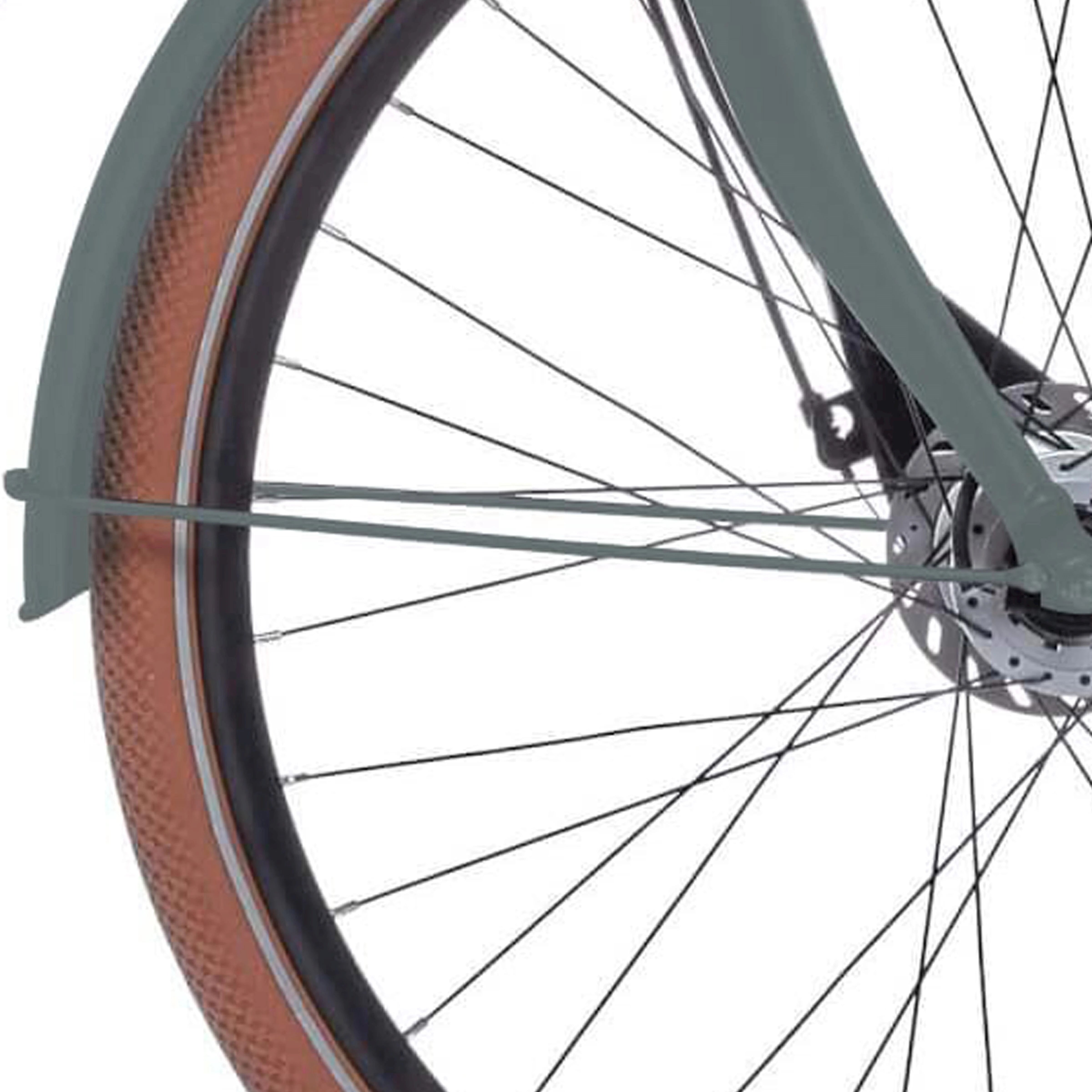 Cortina spatbordstang 28 Foss dark slate matt (afwijkend) - AE-trading