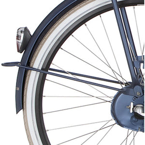 Cortina spatbordstang achter 28 U4 polish blue matt - AE-trading