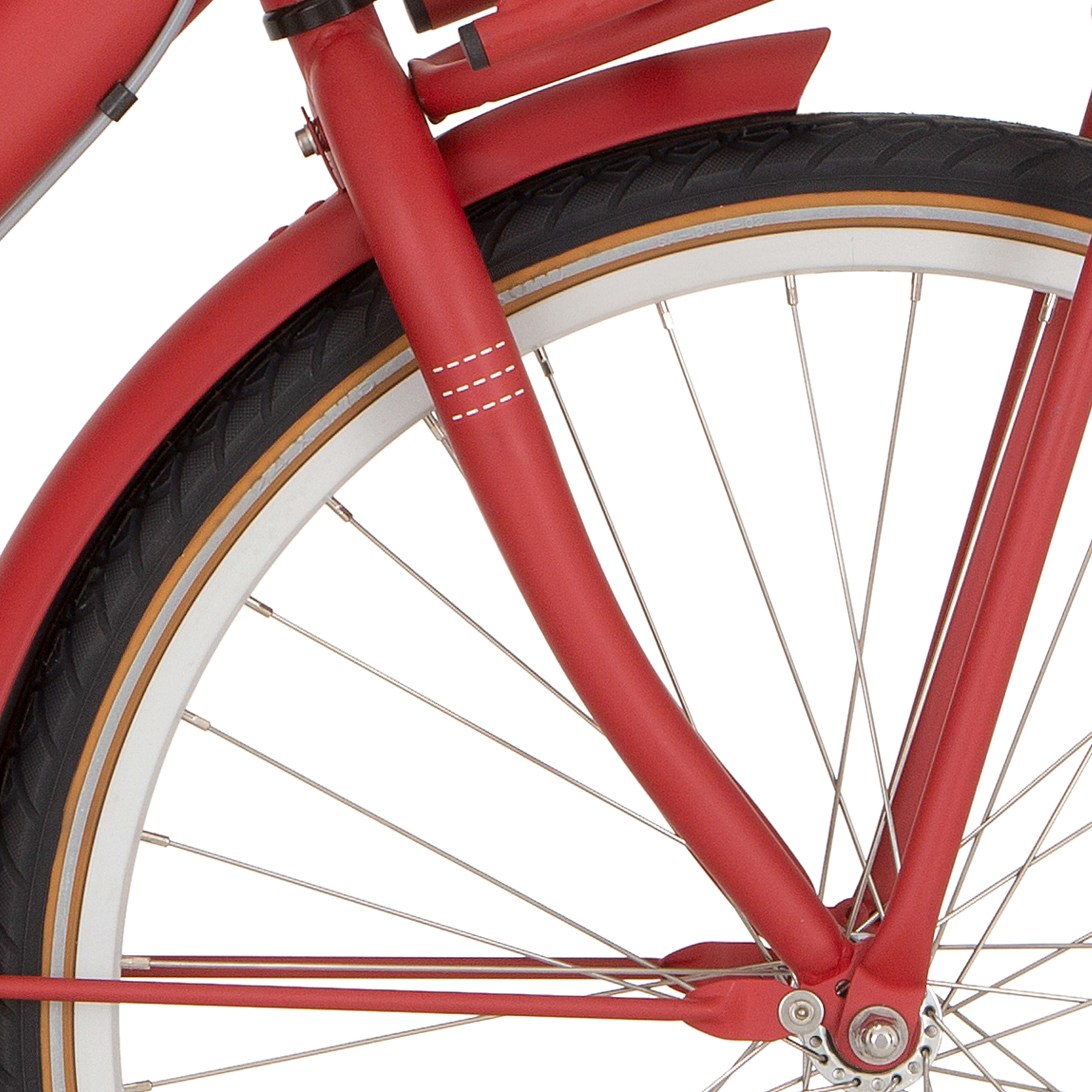 Cortina voorvork 24 U4 Meisjes true red matt - AE-trading