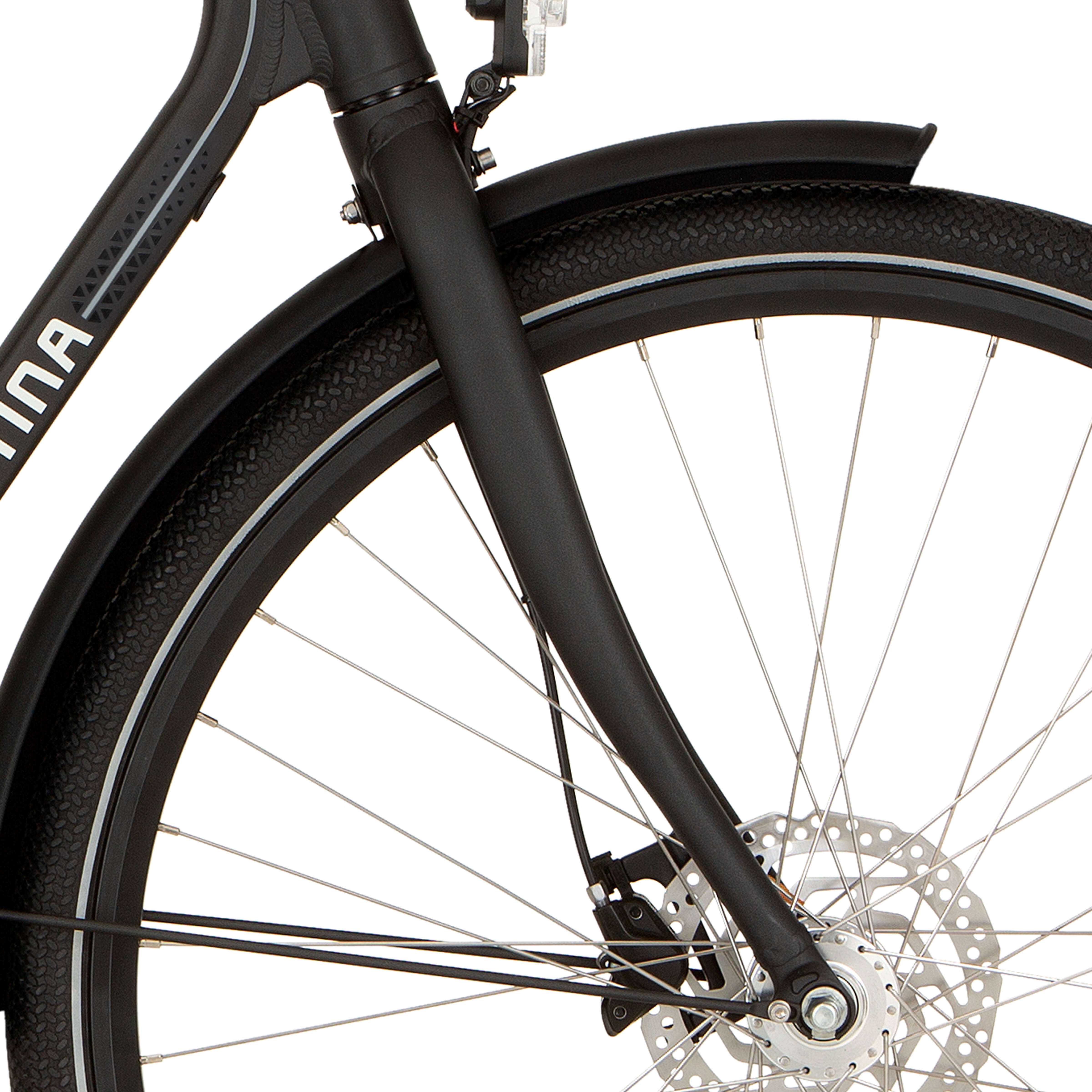 Cortina voorvork E-Foss MM diamond black matt - AE-trading
