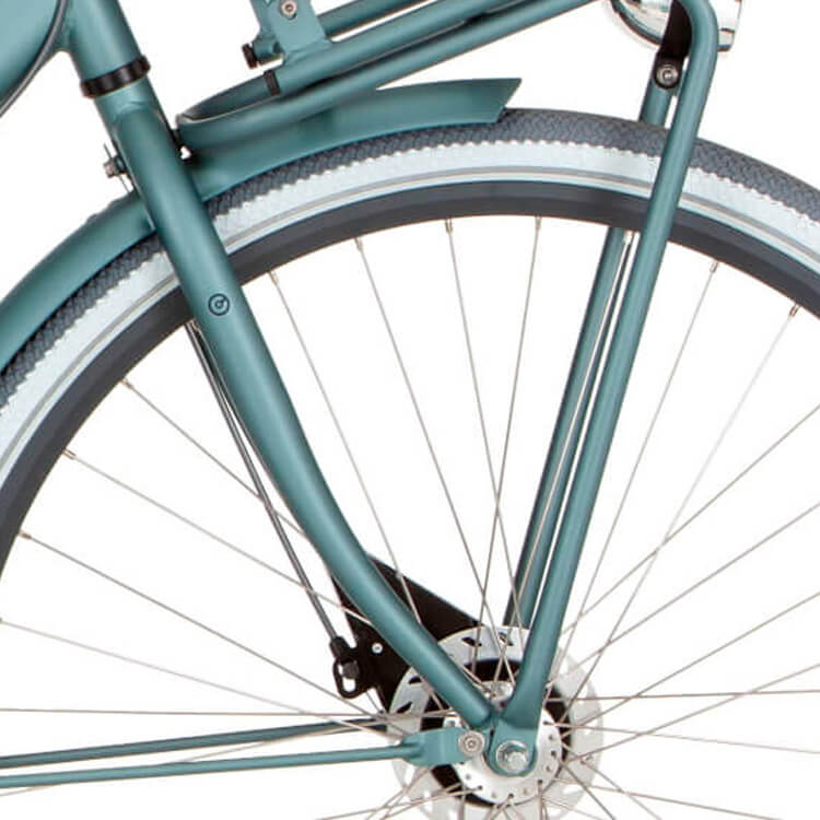 Cortina voorvork U4 D opal green matt - AE-trading