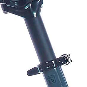 Cortina zadelpen 27.2 x 350 E-Socio alu black matt - AE-trading