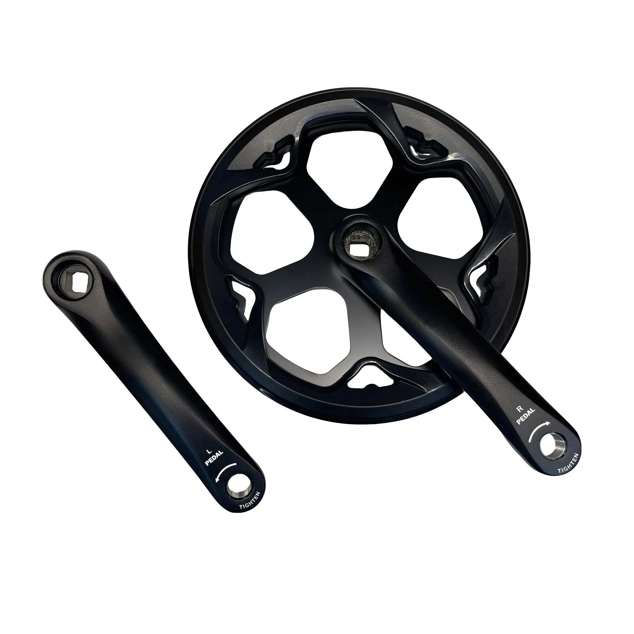 Crankset Ouxi C80 Mini en QMWheel V20 Mini Fatbike Rechts + Links met Tandwiel - AE-trading