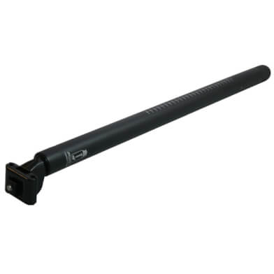 Dahon zadelpen met pomp zw - AE-trading