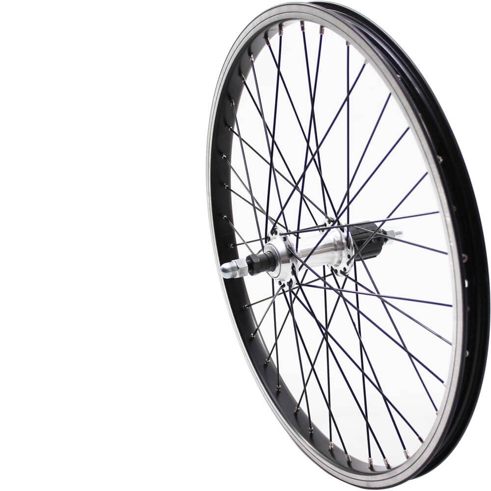 Dahon achterwiel 20 cass 7v zwart zink spk - AE-trading