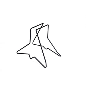 Steco etalage standaard 26/28 mat zwart - AE-trading