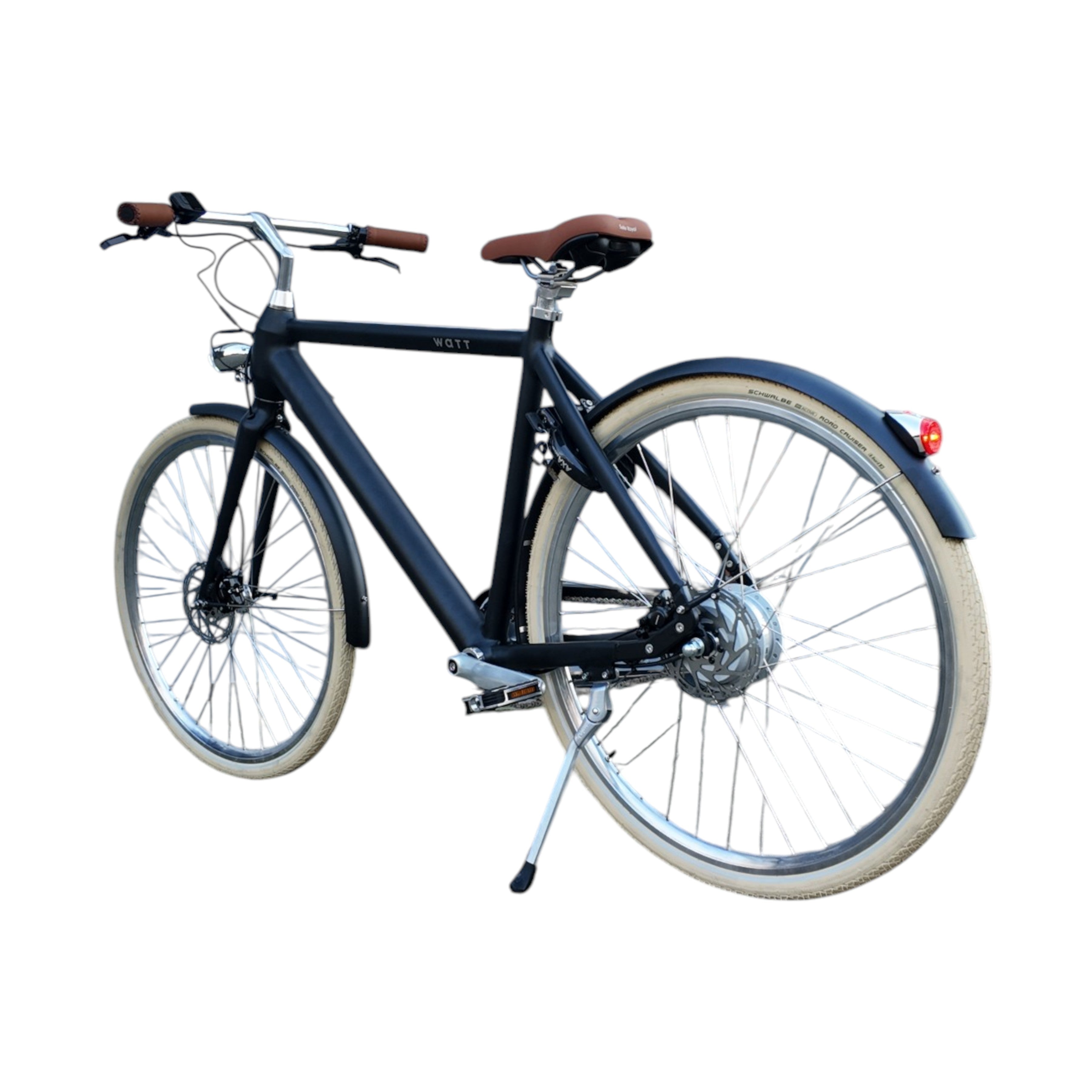 WATT E-bike Dublin - Medium 50 cm – Elektrische Fiets – Zwart – 28 inch – 250W – 36V - AE-trading
