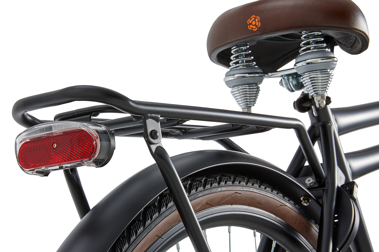 Popal Daily Dutch Basic+ 28 Inch Herenfiets Mat Zwart Tijdloos Ontwerp Robuust Frame - AE-trading