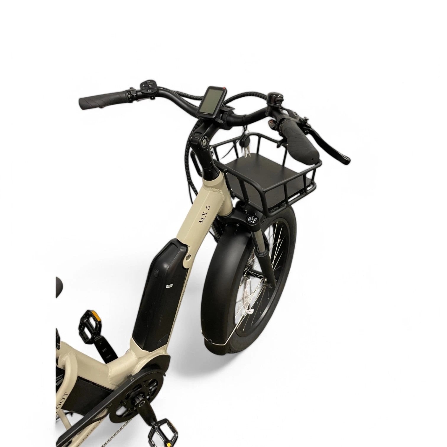 Diablo Big Foot Fatbike Driewieler Fiets Elektrisch Cargo - Fashion Grey Grijs - Twee accu's - AE-trading