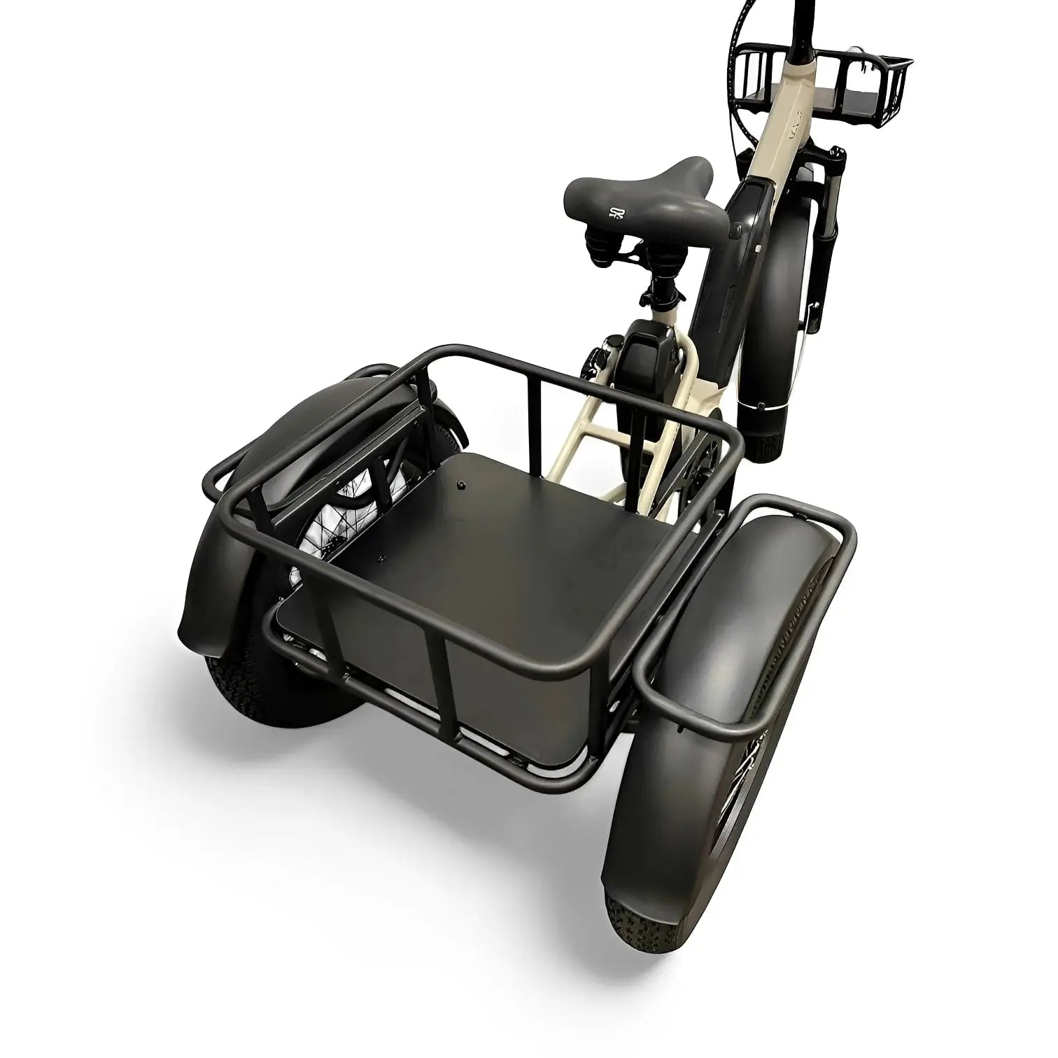 Diablo Big Foot Fatbike Driewieler Fiets Elektrisch Cargo - Fashion Grey Grijs - Twee accu's - AE-trading