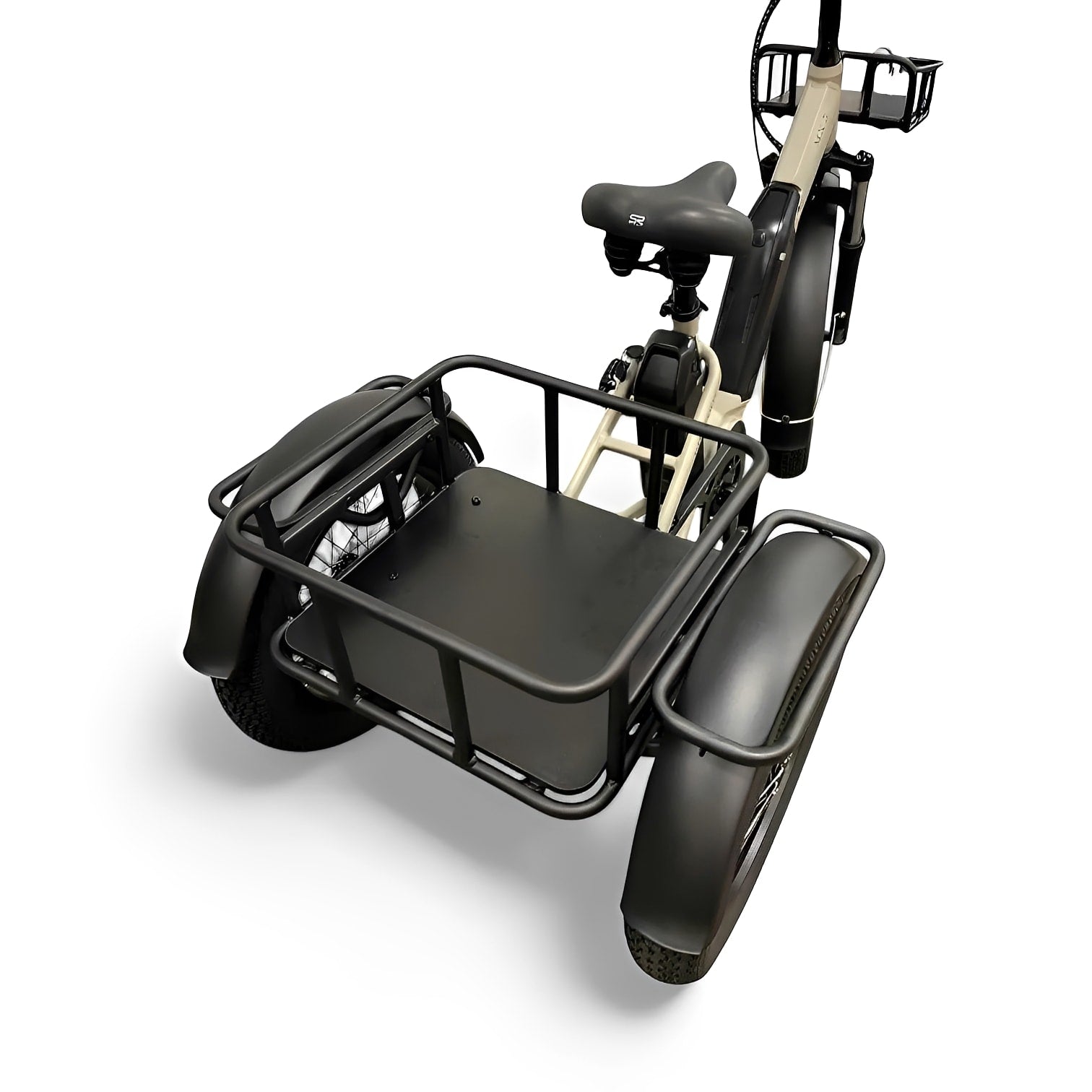 Diablo Big Foot Fatbike Driewieler Fiets Elektrisch Cargo - Fashion Grey Grijs - Twee accu's - AE-trading