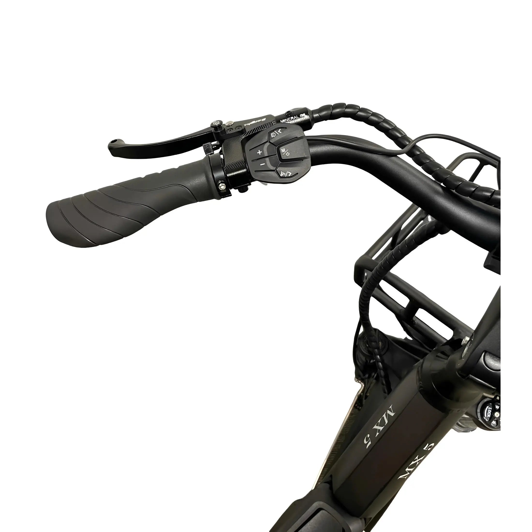 Diablo Big Foot Fatbike Driewieler Fiets Elektrisch Cargo - Mat zwart - Twee accu's - AE-trading