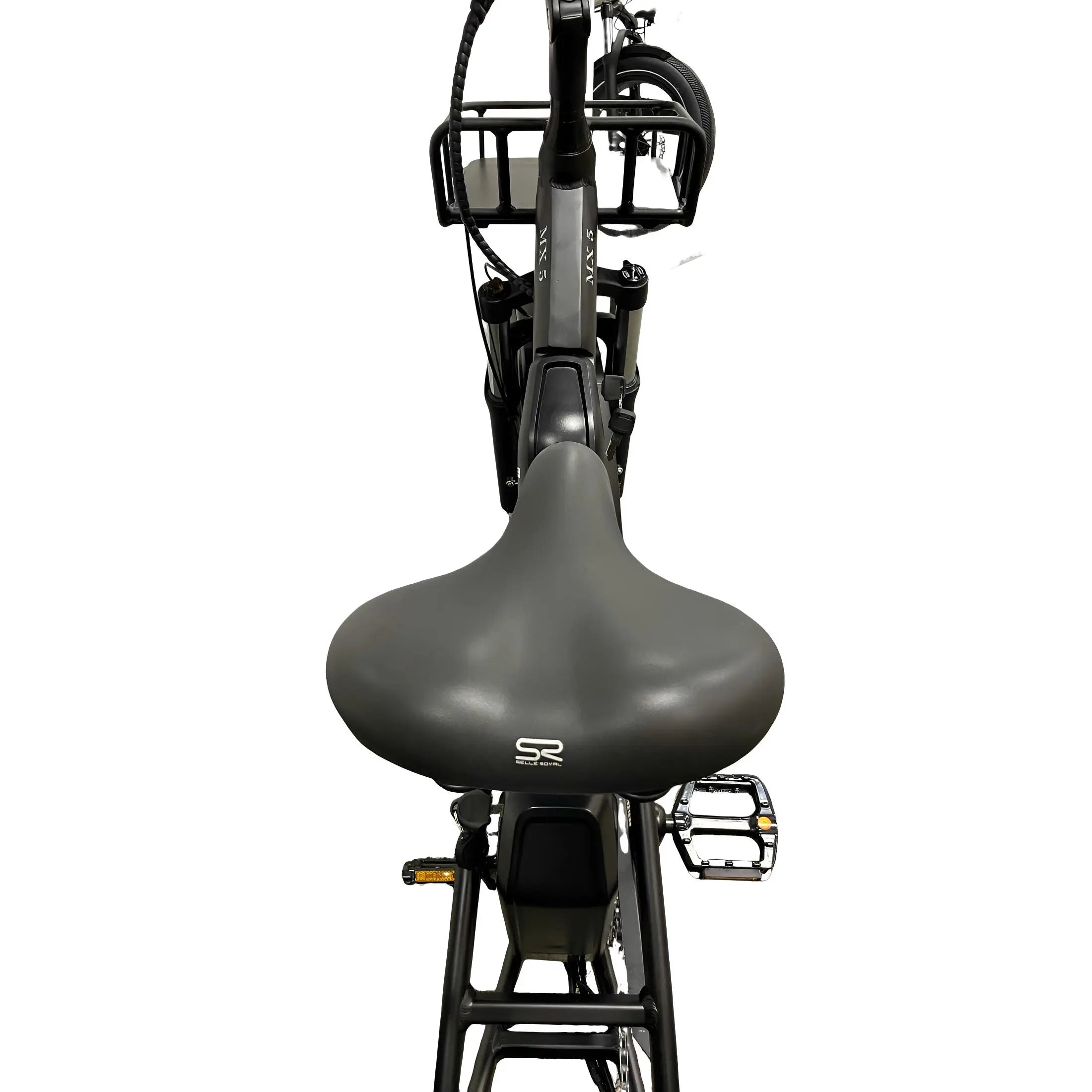 Diablo Big Foot Fatbike Driewieler Fiets Elektrisch Cargo - Mat zwart - Twee accu's - AE-trading