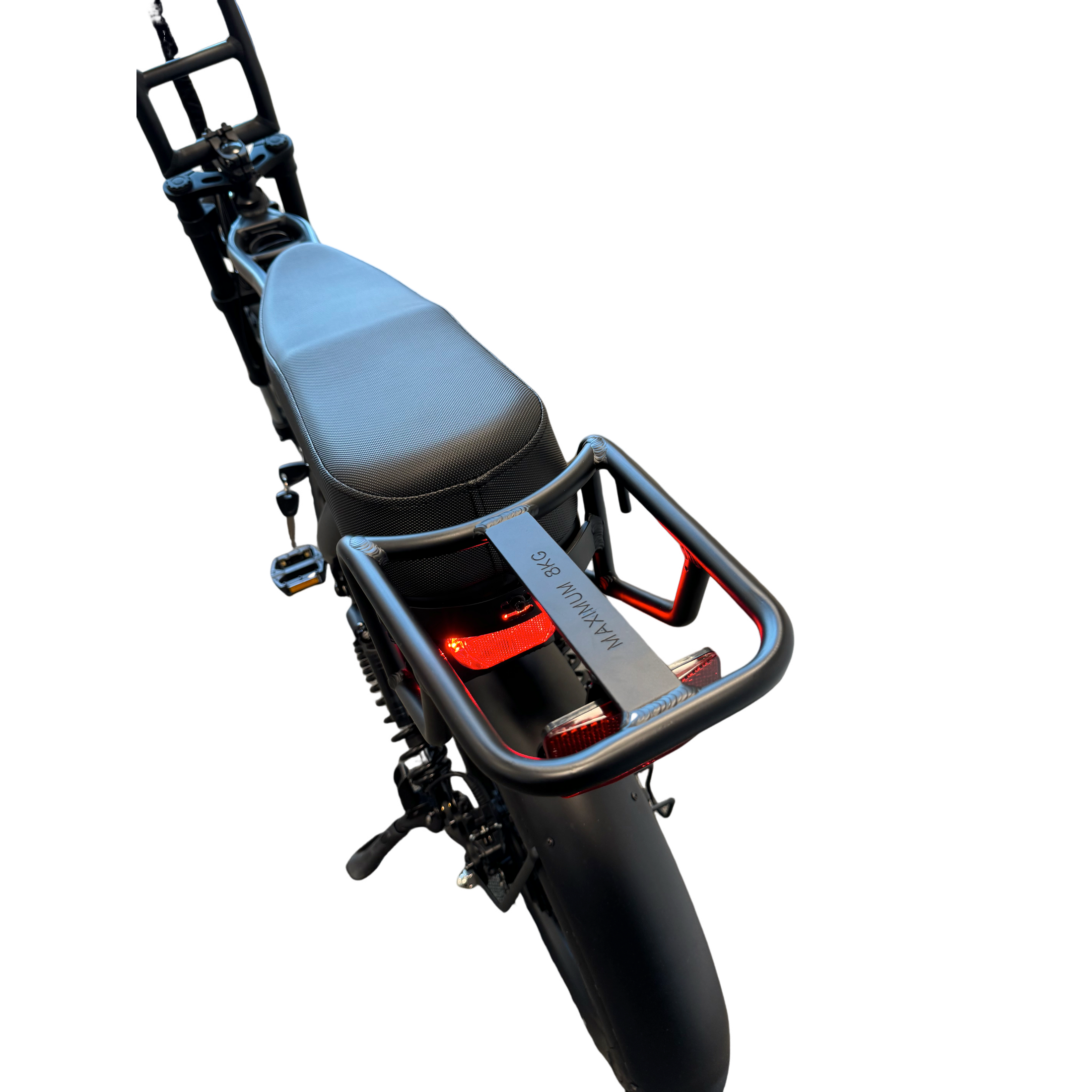 Diablo Cooper Fatbike 7DR Shimano Versnellingen Met Hydraulische remmen - Mat zwart