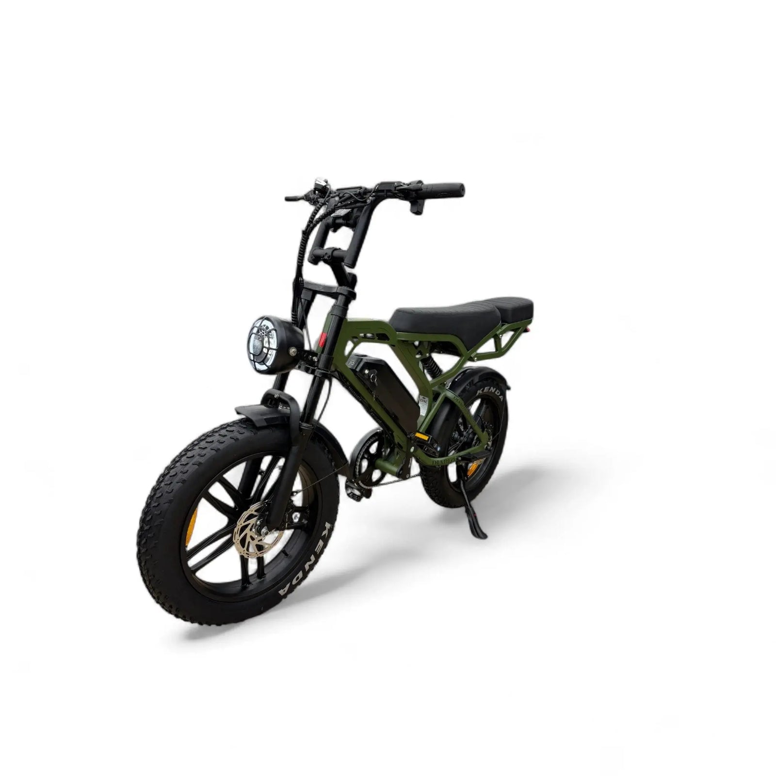 Diablo E-One V20 Pro Fatbike – Groen – 250W – Volledige vering – Hydraulische schijfremmen: - AE-trading