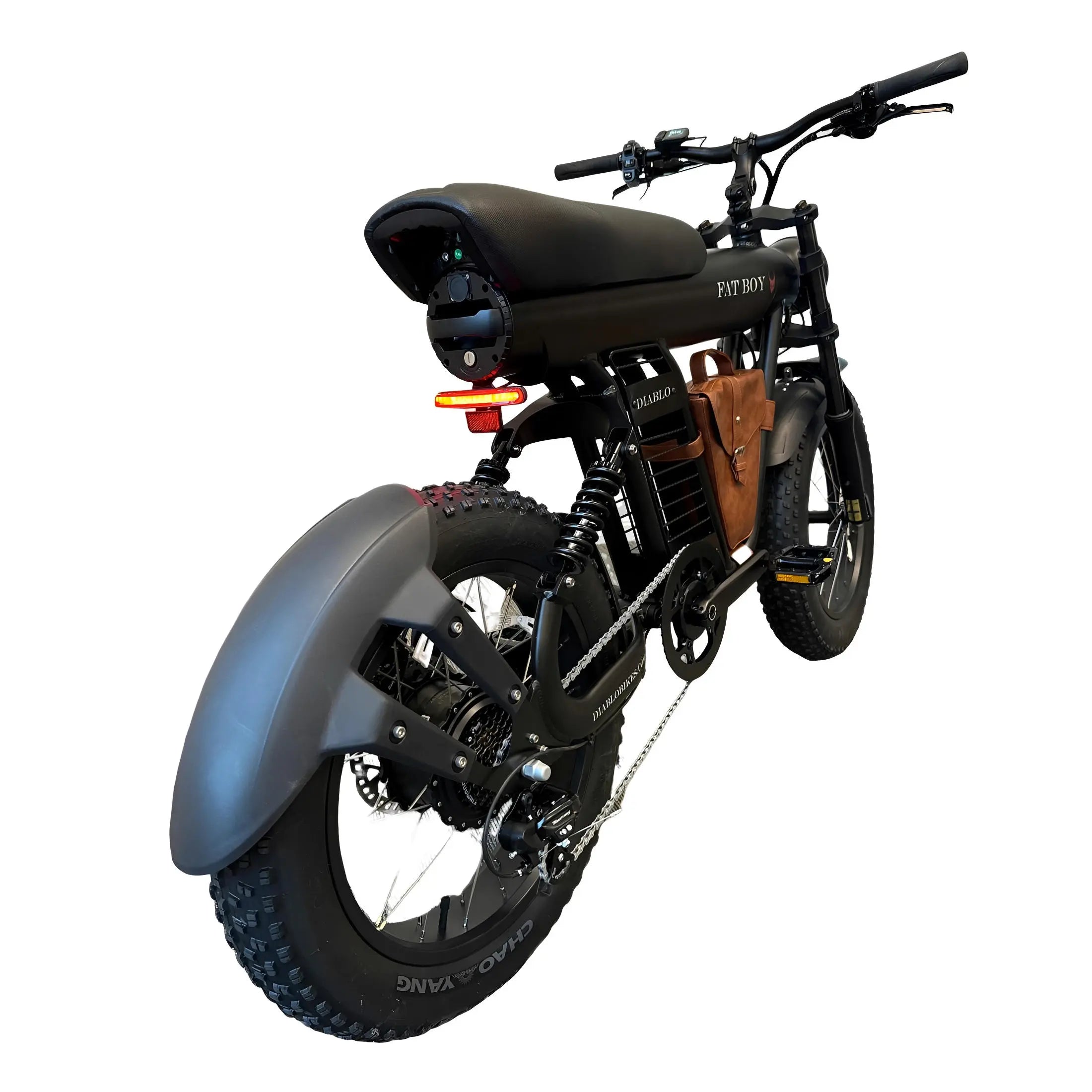 Diablo Fat Boy Fatbike met Hydraulische Remmen - Mat Zwart - 2025 - AE-trading