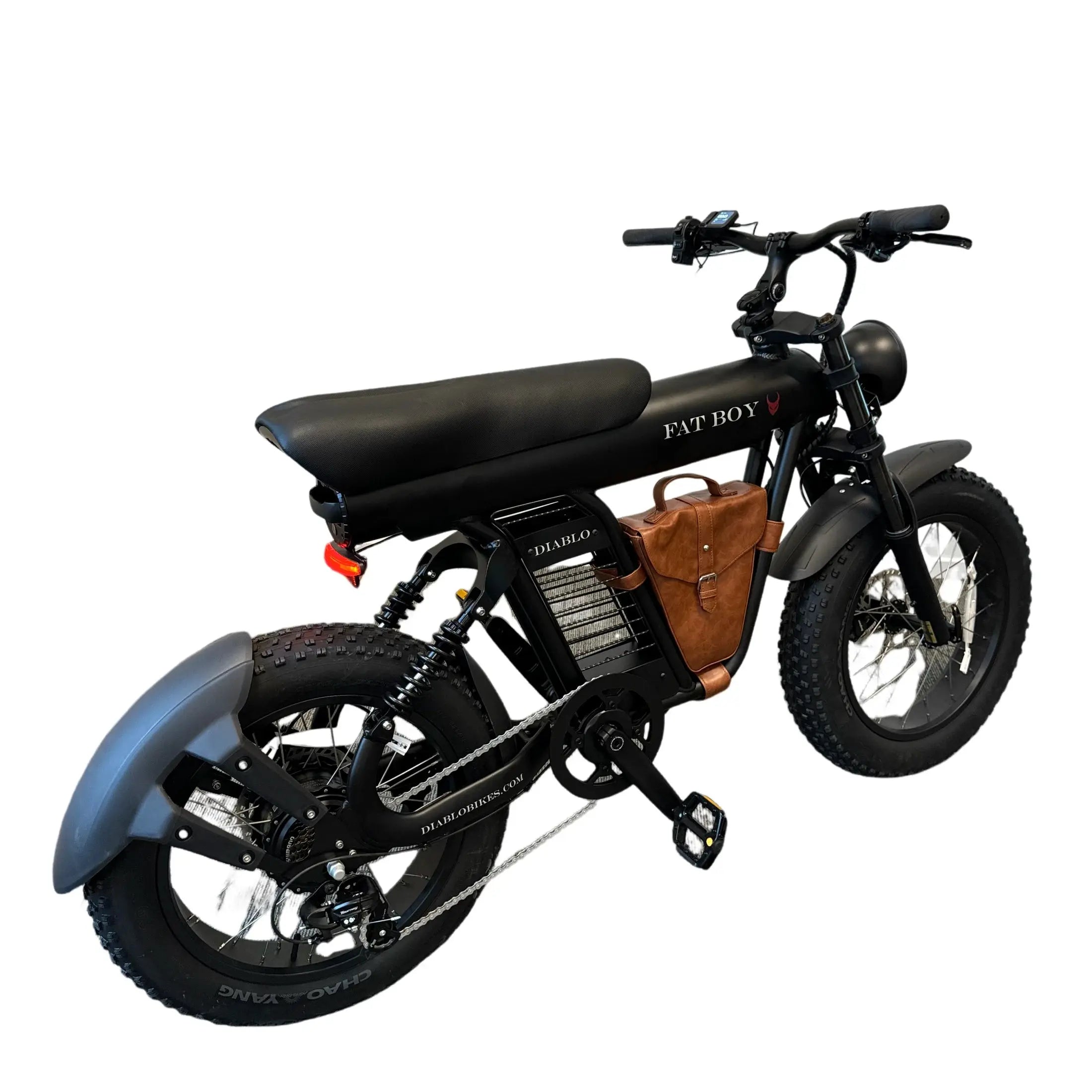 Diablo Fat Boy Fatbike met Hydraulische Remmen - Mat Zwart - 2025 - AE-trading