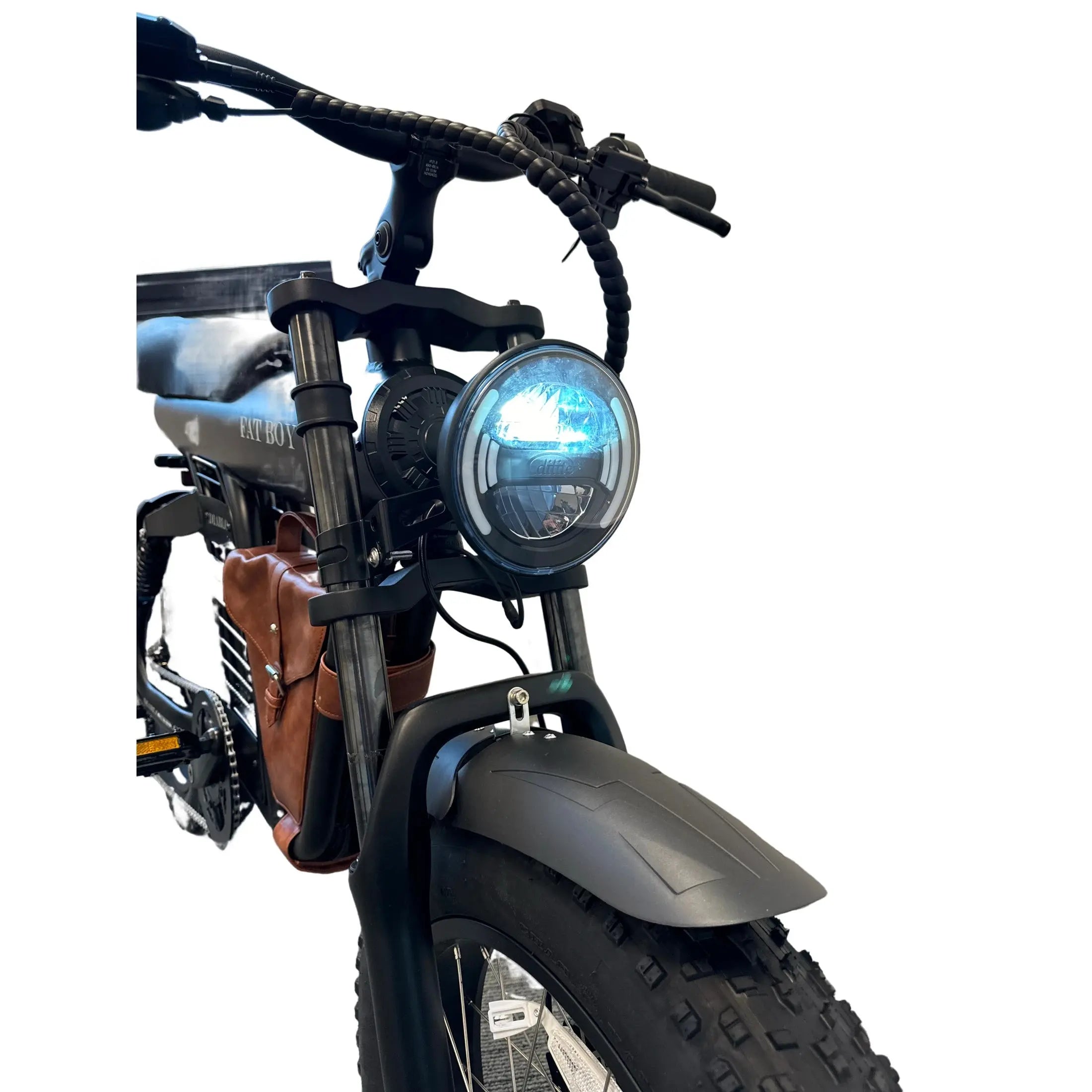 Diablo Fat Boy Fatbike met Hydraulische Remmen - Mat Zwart - 2025 - AE-trading