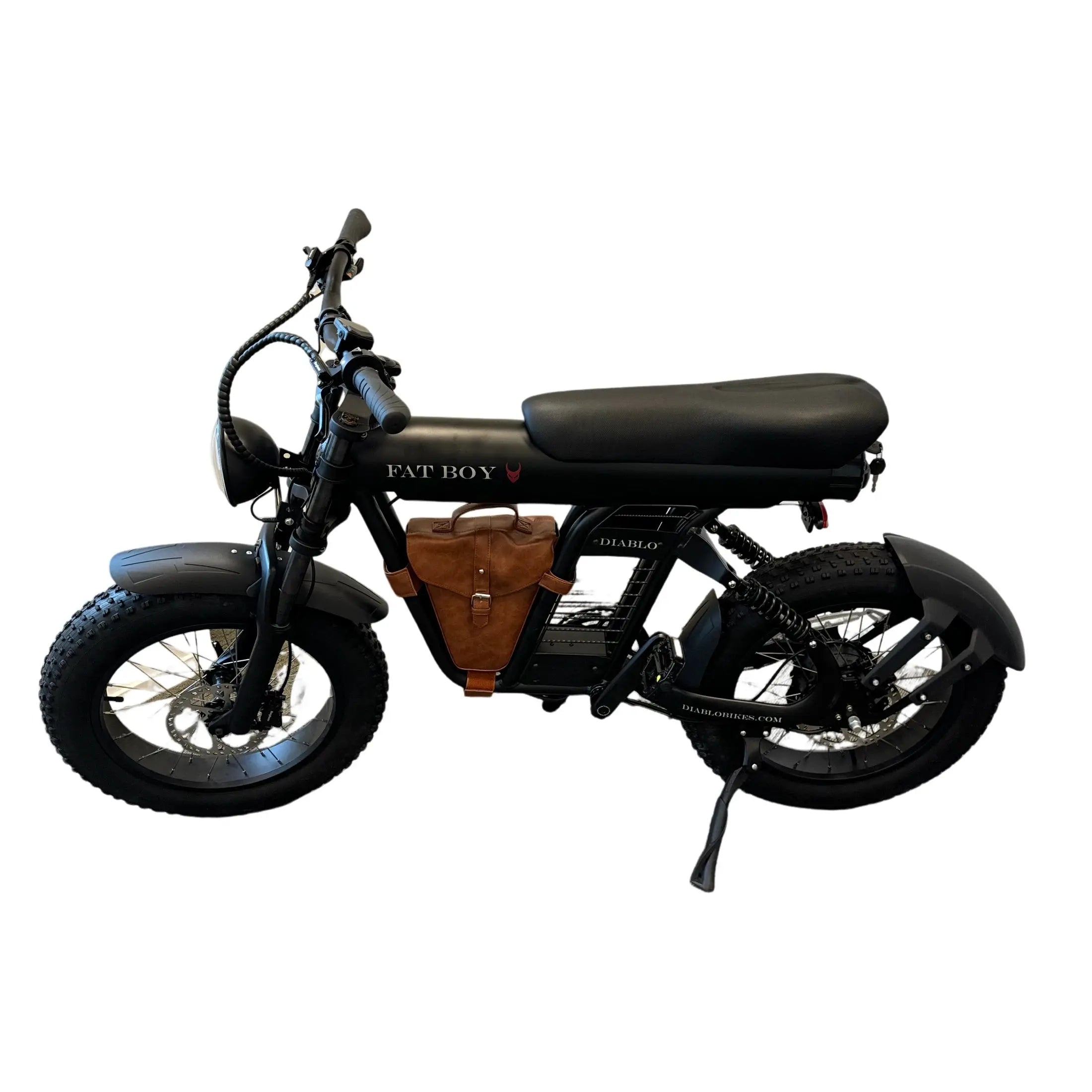 Diablo Fat Boy Fatbike met Hydraulische Remmen - Mat Zwart - 2025 - AE-trading