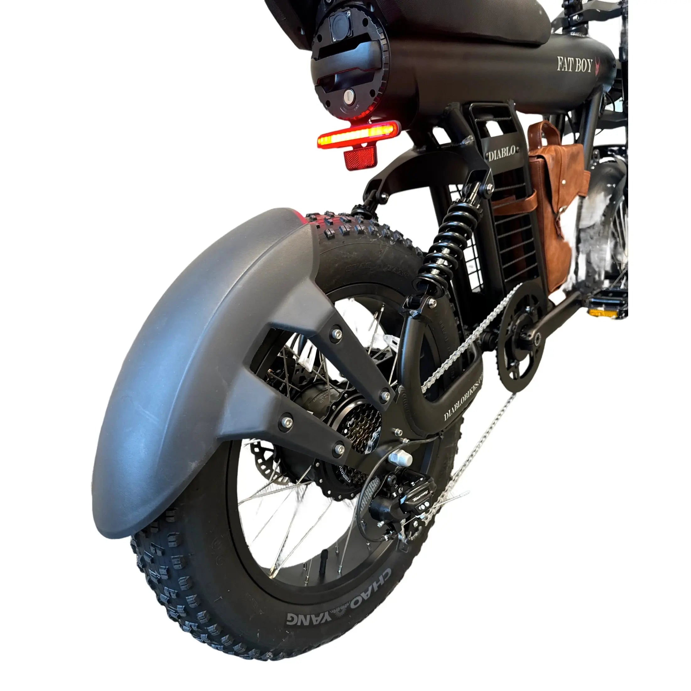 Diablo Fat Boy Fatbike met Hydraulische Remmen - Mat Zwart - 2025 - AE-trading