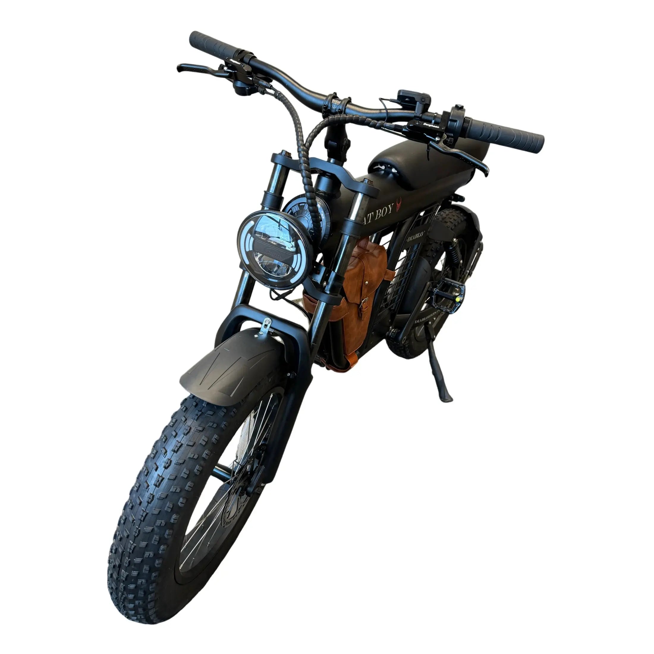 Diablo Fat Boy Fatbike met Hydraulische Remmen - Mat Zwart - 2025 - AE-trading