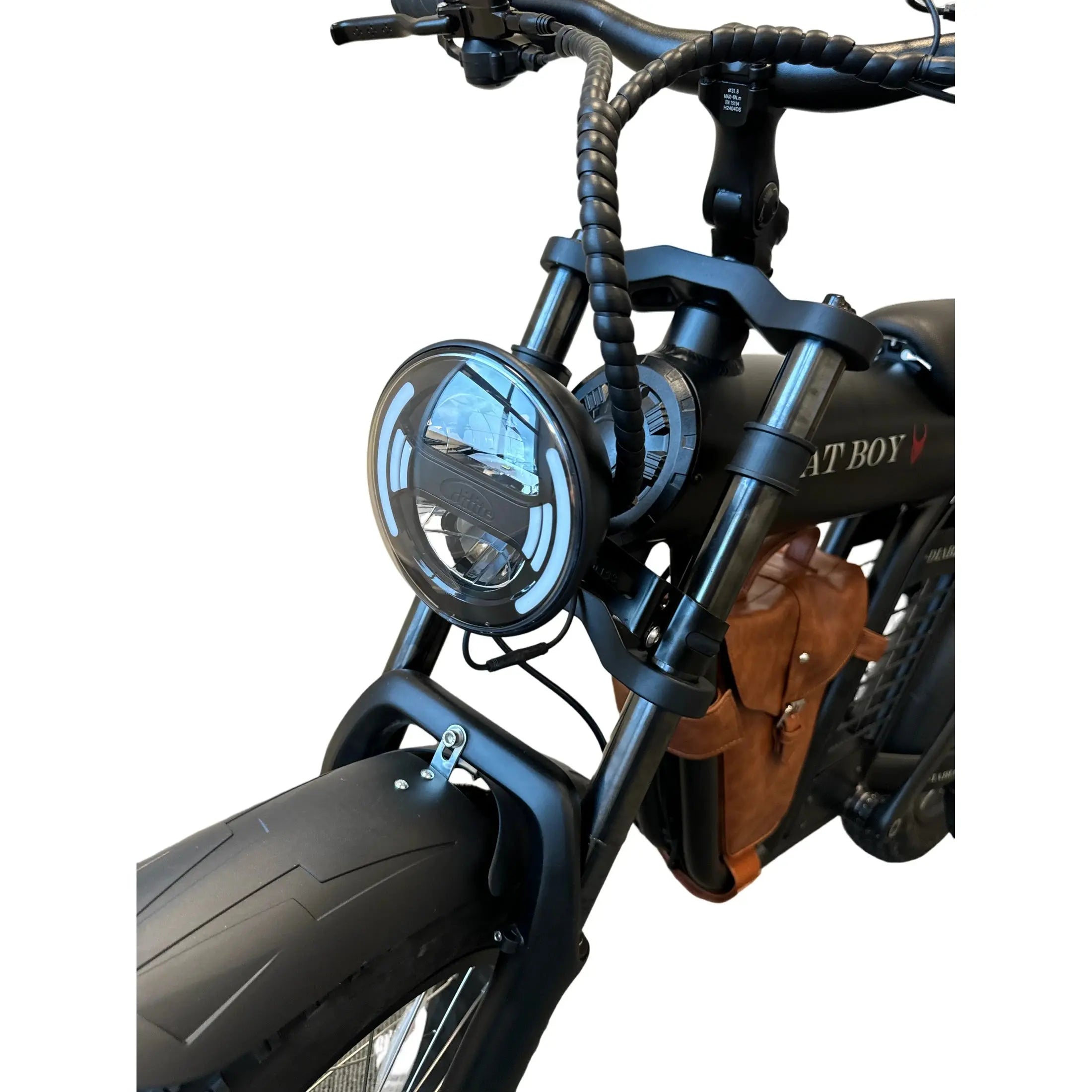 Diablo Fat Boy Fatbike met Hydraulische Remmen - Mat Zwart - 2025 - AE-trading