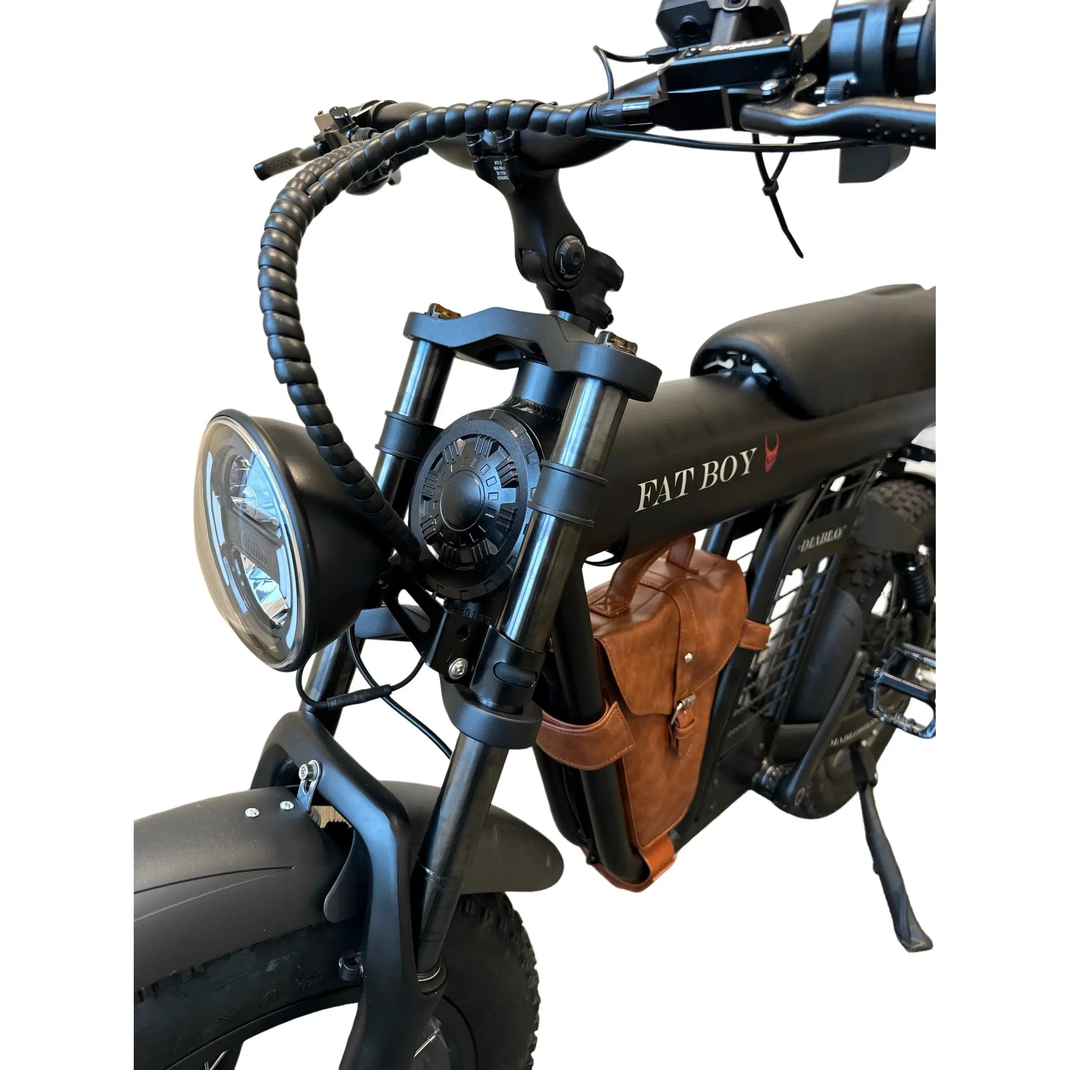 Diablo Fat Boy Fatbike met Hydraulische Remmen - Mat Zwart - 2025 - AE-trading