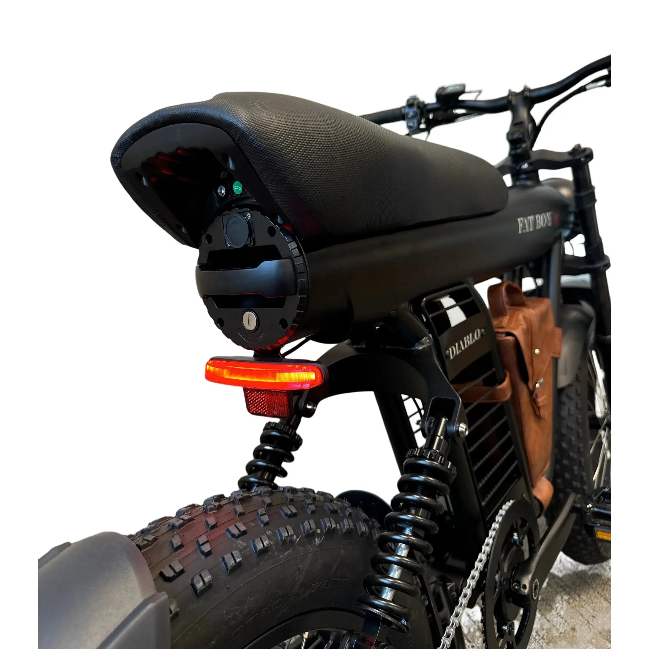 Diablo Fat Boy Fatbike met Hydraulische Remmen - Mat Zwart - 2025 - AE-trading