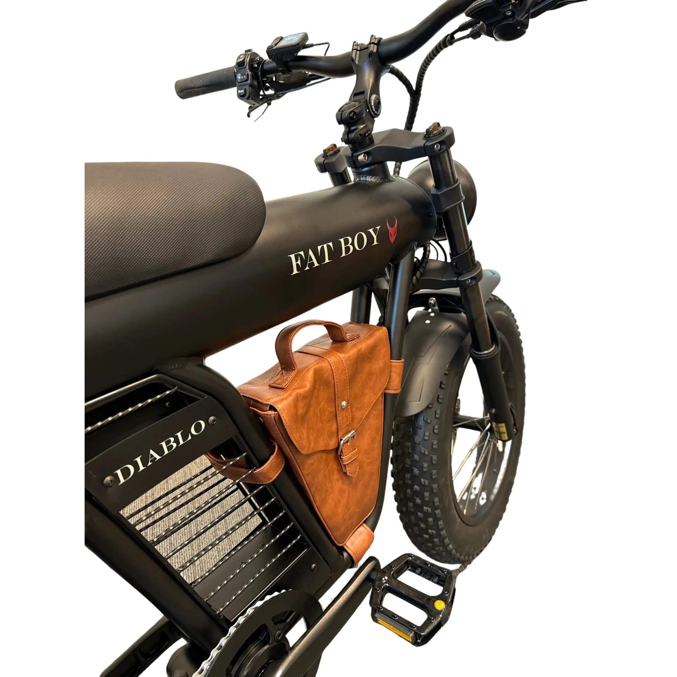 Diablo Fat Boy Fatbike met Hydraulische Remmen - Mat Zwart - 2025 - AE-trading