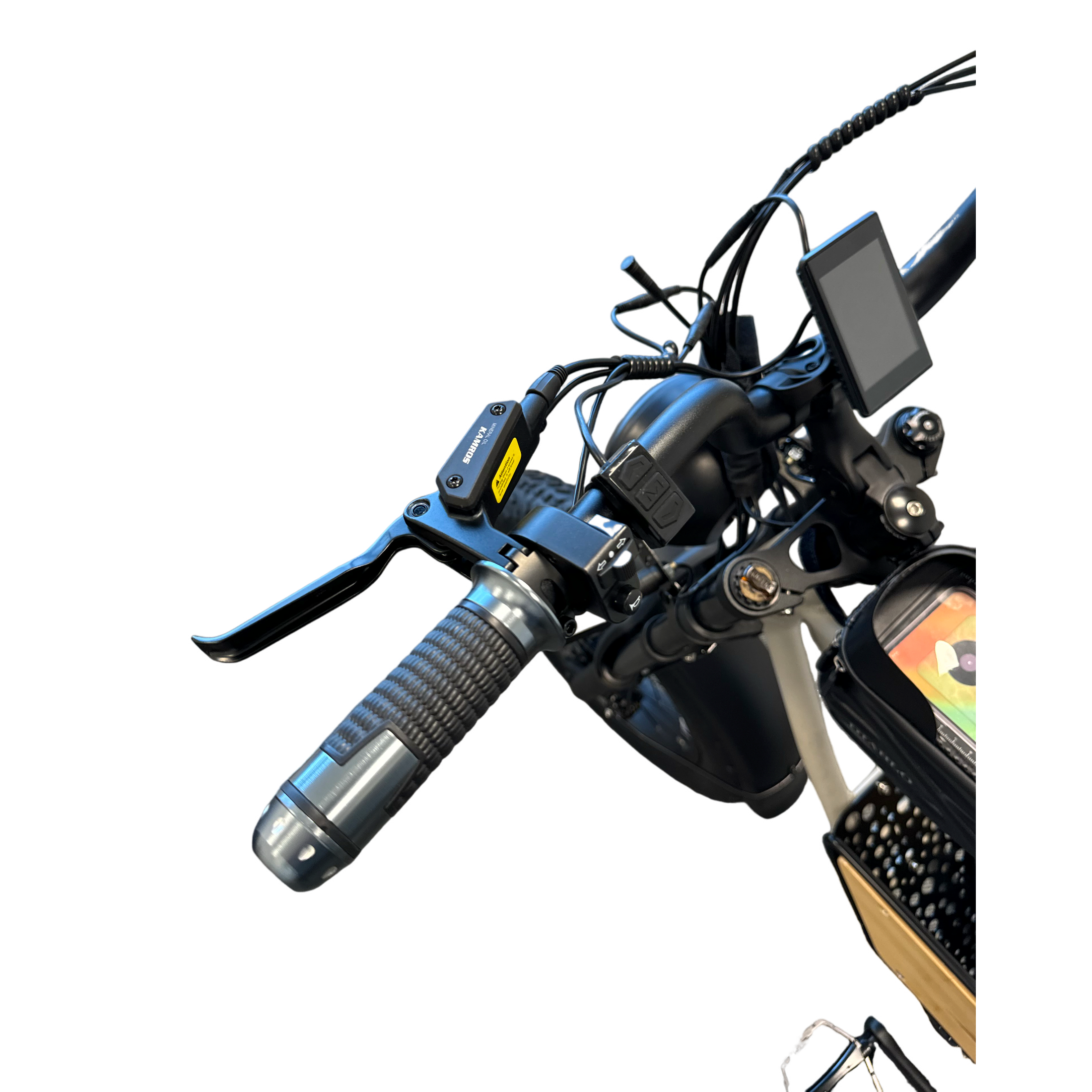 Diablo Q6 Fatbike 7RD Shimano Versnellingen en Hydraulische Remmen met alle Accessoires - Fashion Grey - AE-trading