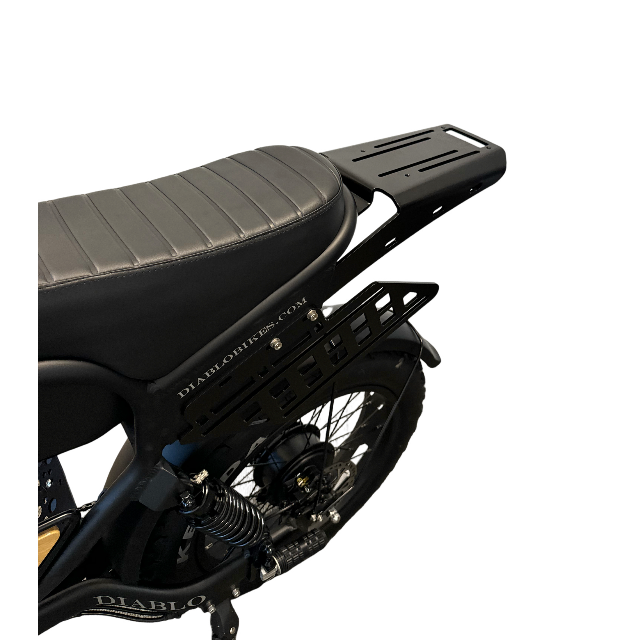 Diablo Q6 Fatbike 7RD Shimano Versnellingen en Hydraulische remmen inclusief alle accessoires - Mat zwart - AE-trading