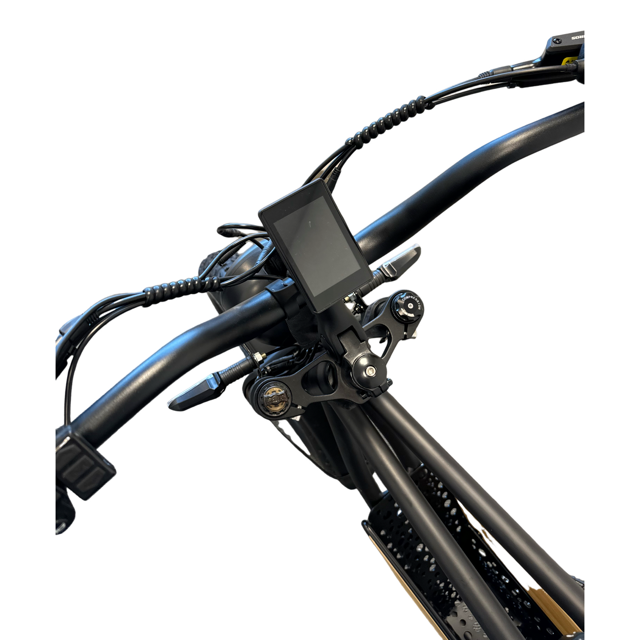 Diablo Q6 Fatbike 7RD Shimano Versnellingen en Hydraulische remmen inclusief alle accessoires - Mat zwart - AE-trading