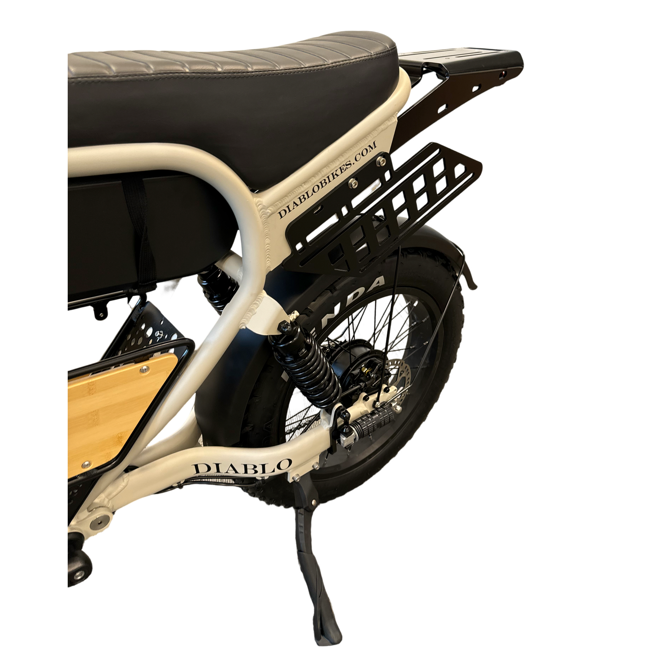 Diablo Q6 Fatbike 7RD Shimano Versnellingen en Hydraulische Remmen met alle Accessoires - Fashion Grey - AE-trading