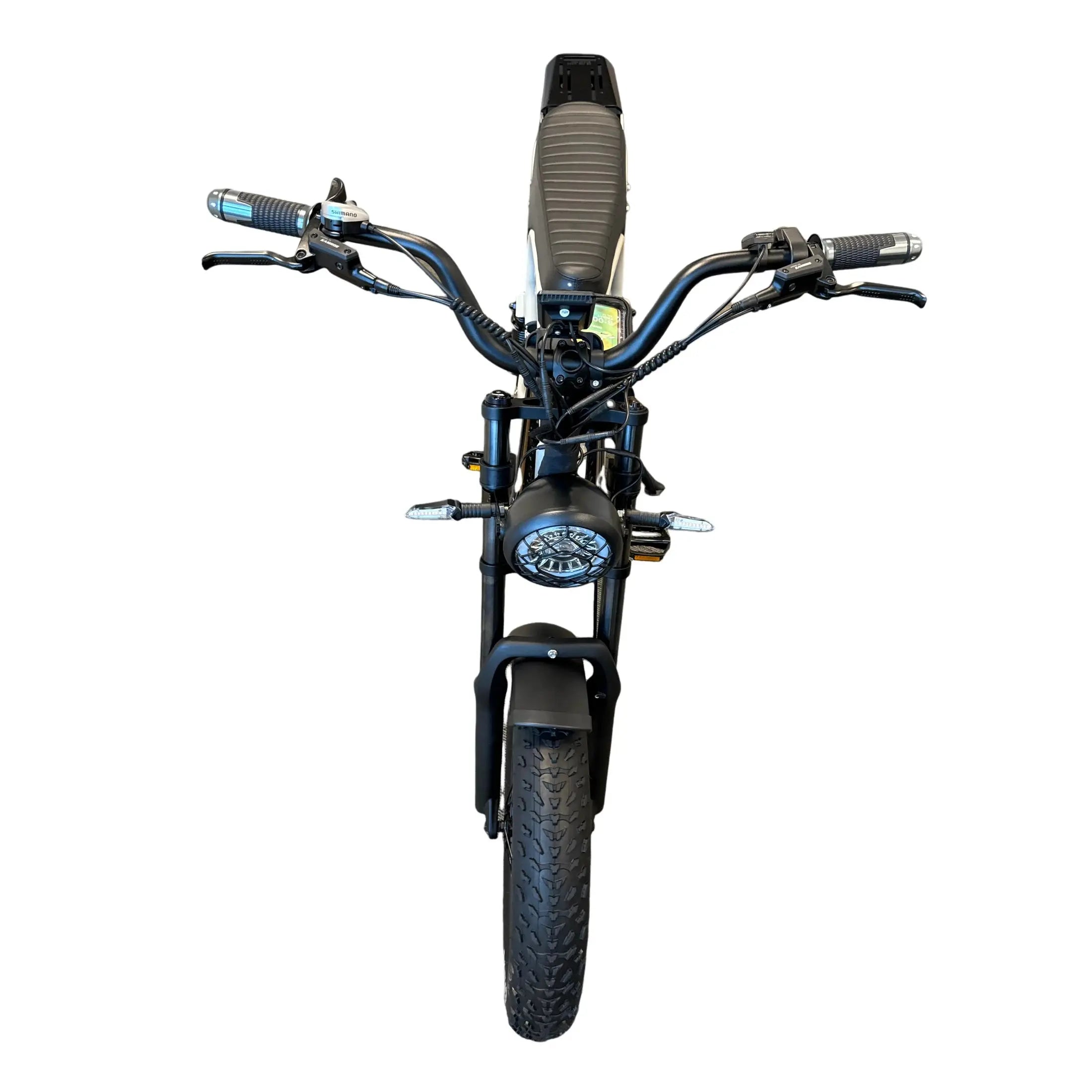 Diablo Q6 Fatbike 7RD Shimano Versnellingen en Hydraulische Remmen met alle Accessoires - Fashion Grey - AE-trading