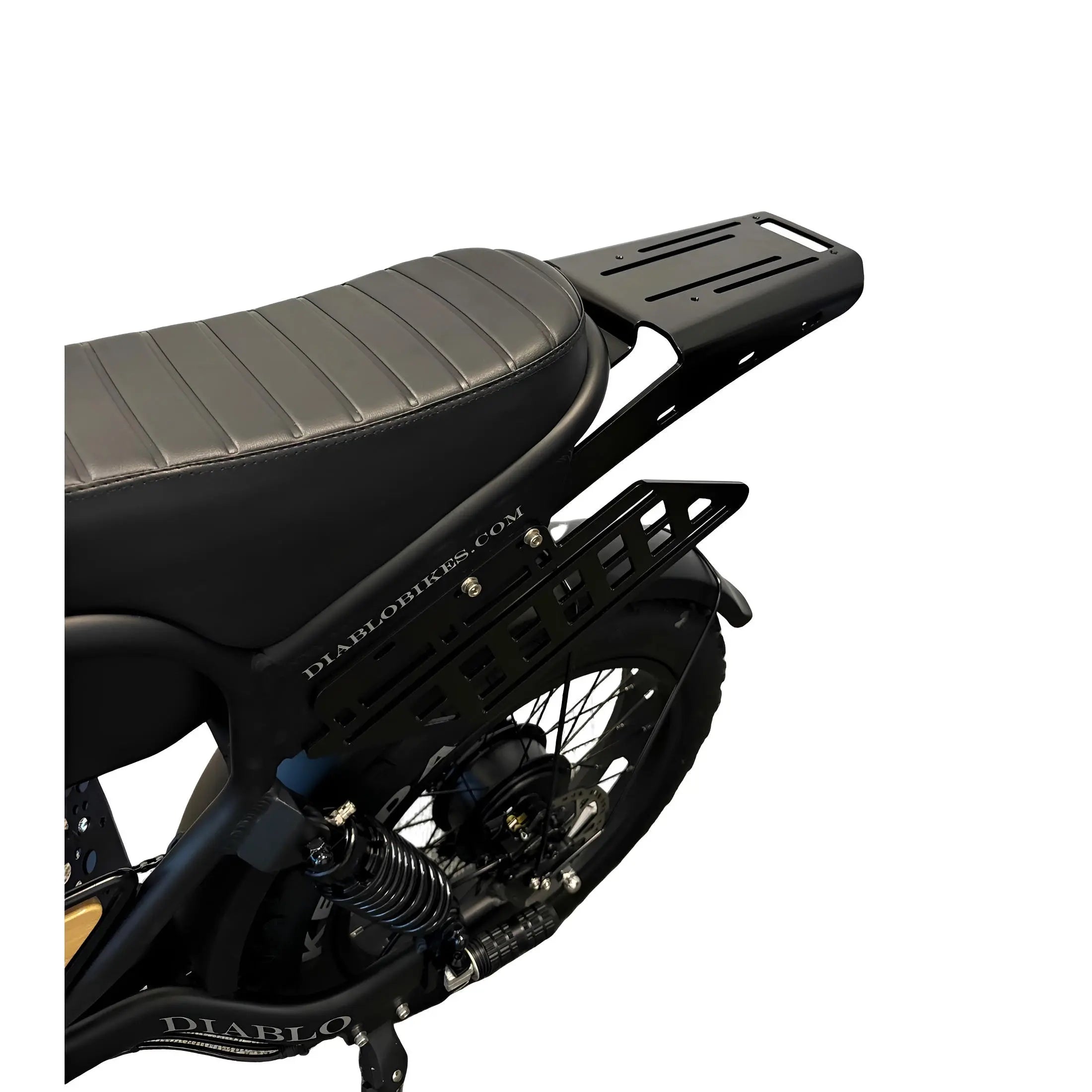 Diablo Q6 Fatbike 7RD Shimano Versnellingen en Hydraulische remmen inclusief alle accessoires - Mat zwart - AE-trading