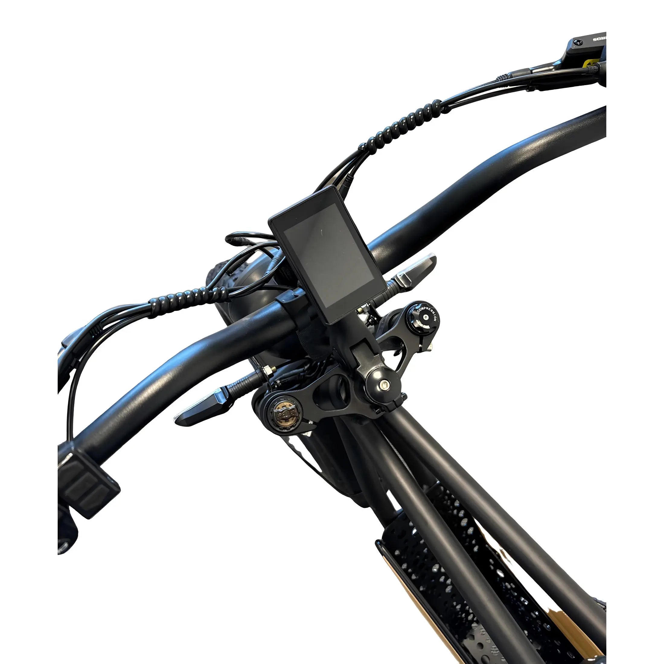 Diablo Q6 Fatbike 7RD Shimano Versnellingen en Hydraulische remmen inclusief alle accessoires - Mat zwart - AE-trading