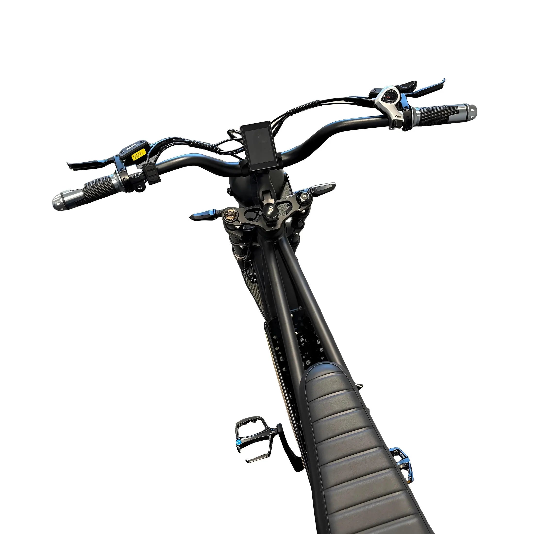 Diablo Q6 Fatbike 7RD Shimano Versnellingen en Hydraulische remmen inclusief alle accessoires - Mat zwart - AE-trading