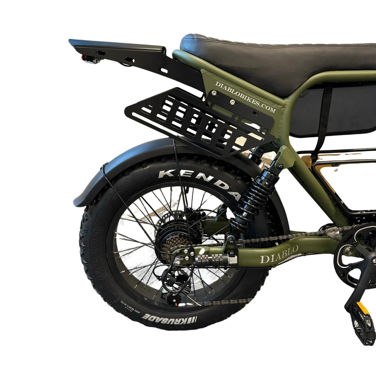 Diablo Q6 Fatbike - Mat Groen - AE-trading