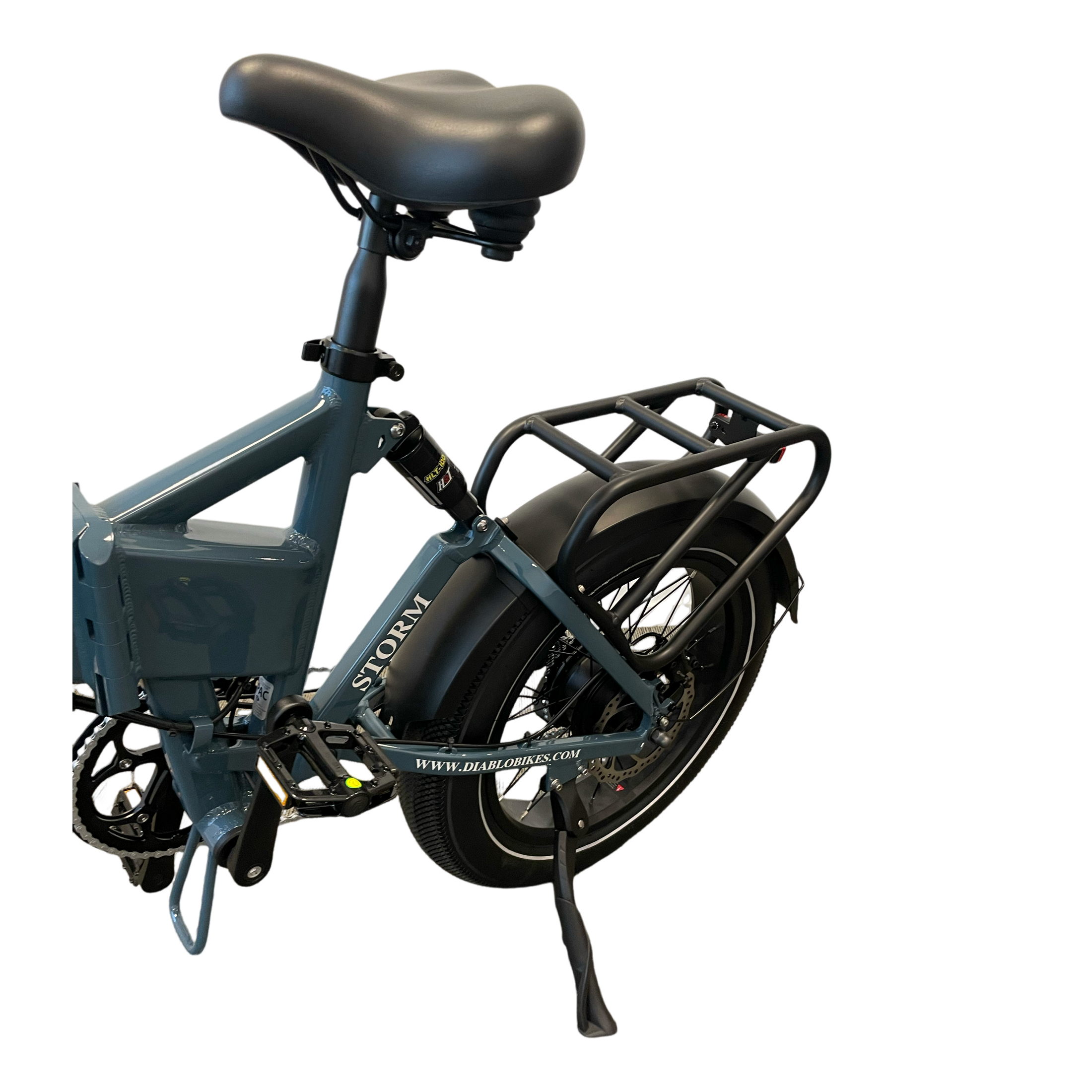 Diablo Storm Fatbike Vouwfiets met Hydraulische remmen - Donker Blauw - AE-trading