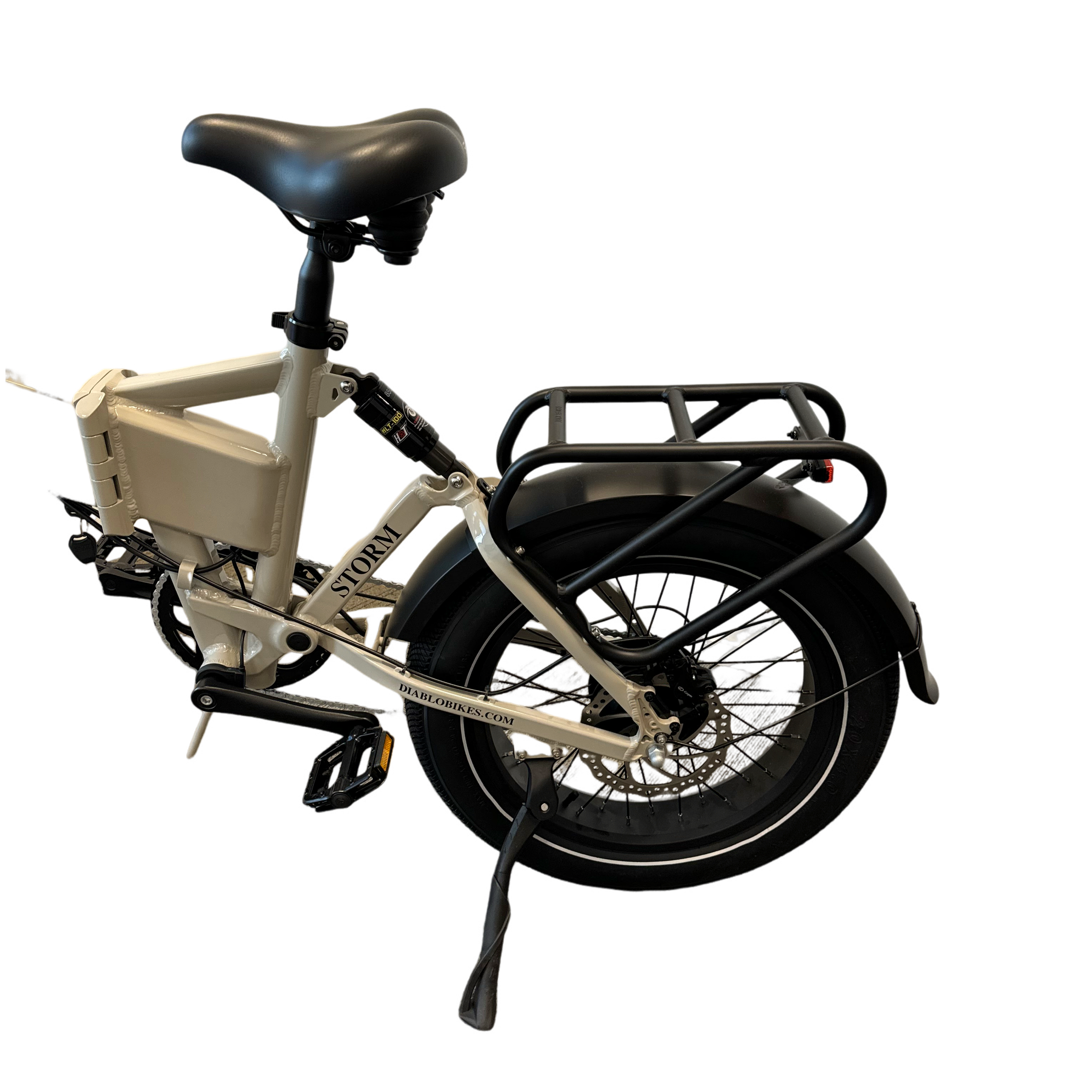 Diablo Storm Fatbike Vouwfiets met Hydraulische remmen - Fashion Grey - AE-trading