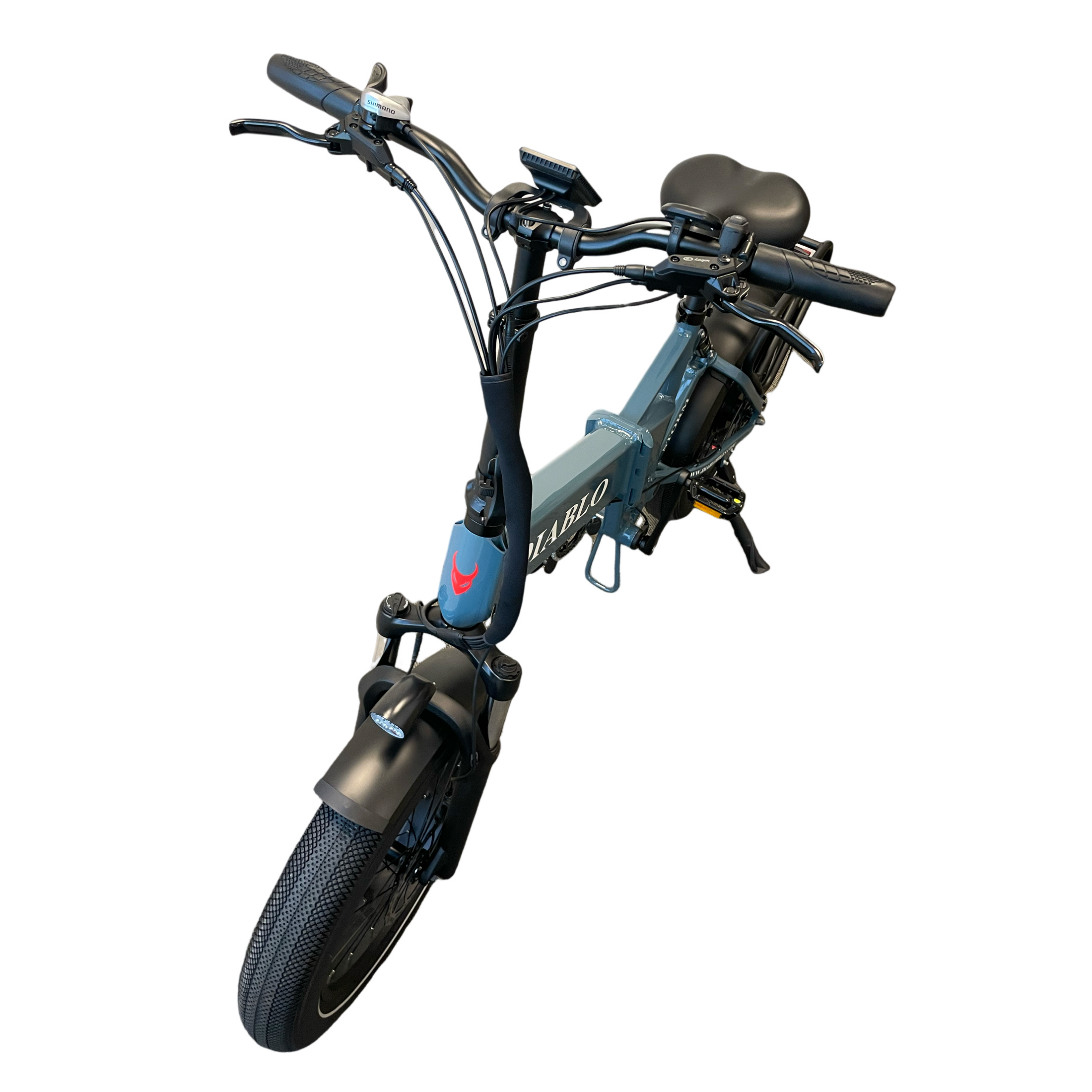 Diablo Storm Fatbike Vouwfiets met Hydraulische remmen - Donker Blauw - AE-trading