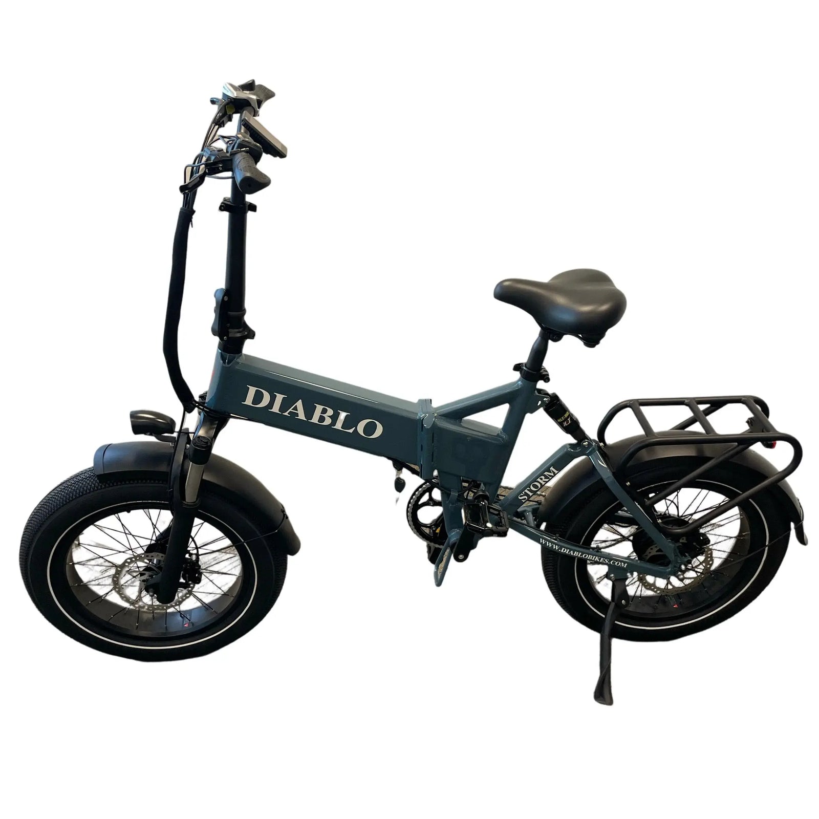 Diablo Storm Fatbike - Elektrische Vouwfiets - Donkerblauw - AE-trading