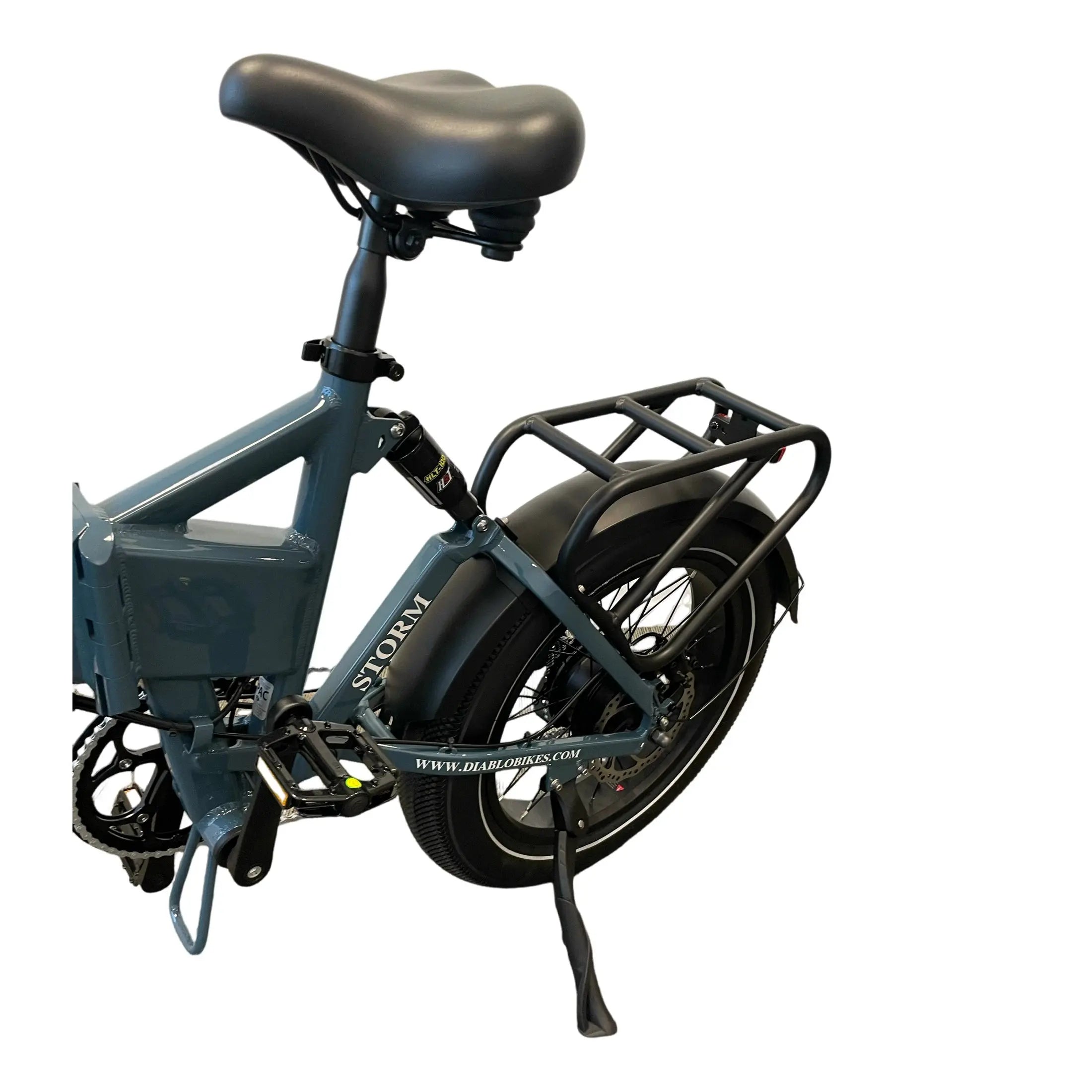 Diablo Storm Fatbike Vouwfiets met Hydraulische remmen - Donker Blauw - AE-trading