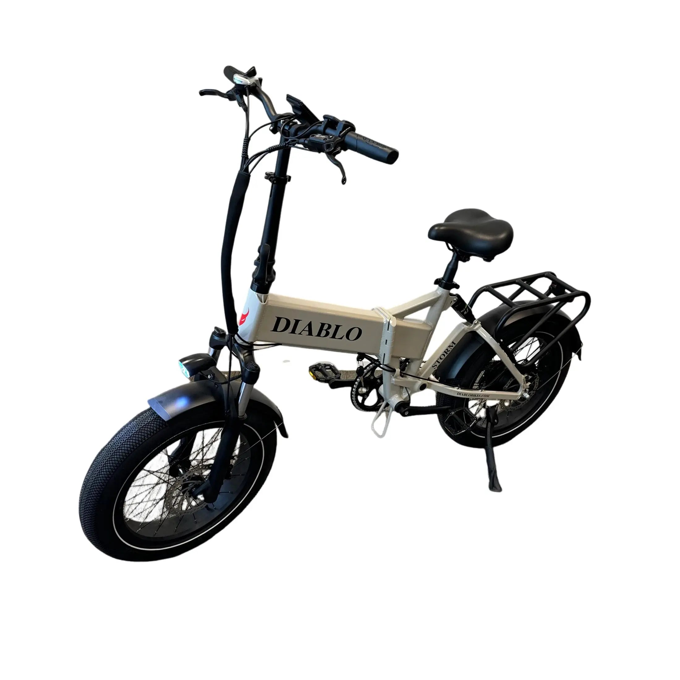 Diablo Storm Fatbike Vouwfiets met Hydraulische remmen - Fashion Grey - AE-trading