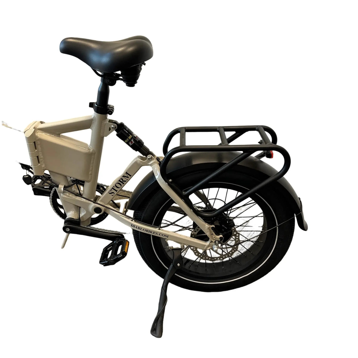 Diablo Storm Fatbike - Elektrische Vouwfiets - Modieus grijs - AE-trading
